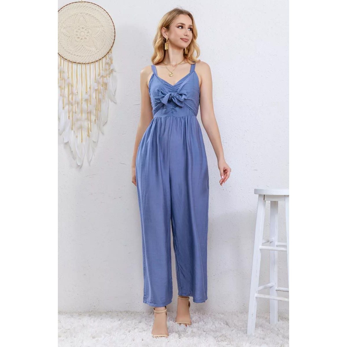 Enterito Premium Largo Casual Fiesta Primavera Verano Mujer Liso 277 - 1