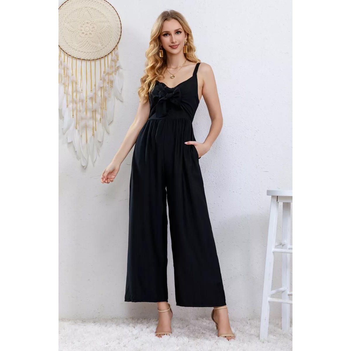 Enterito Premium Largo Casual Fiesta Primavera Verano Mujer Liso 277 - 1