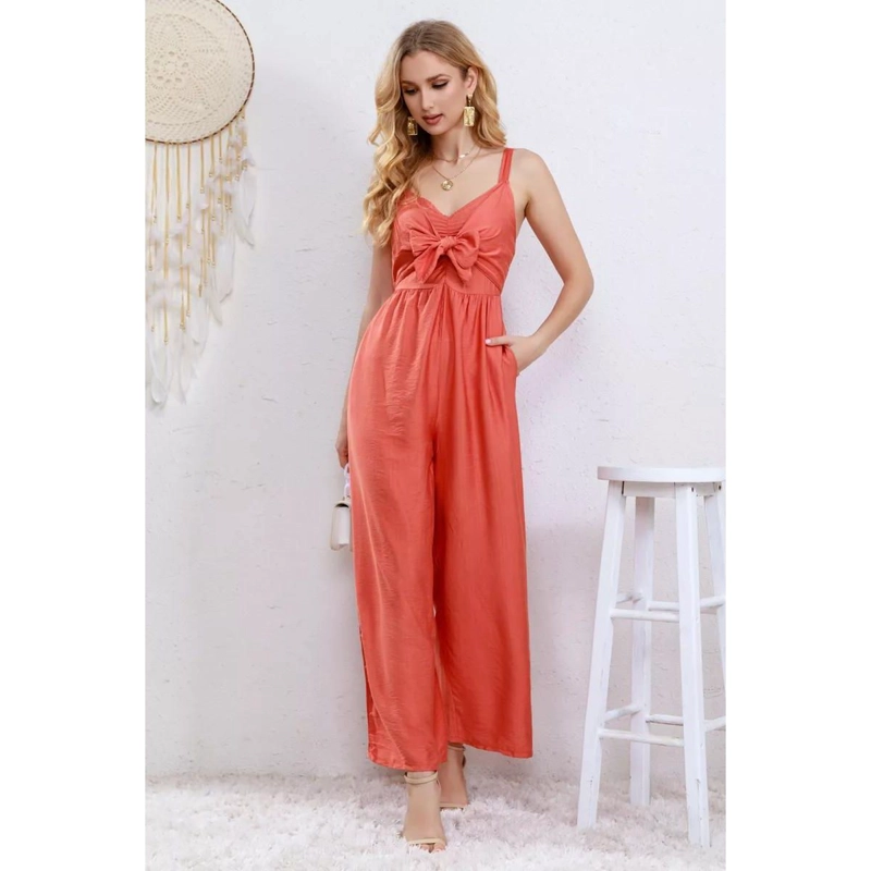 Enterito Premium Largo Casual Fiesta Primavera Verano Mujer Liso 277 - 1
