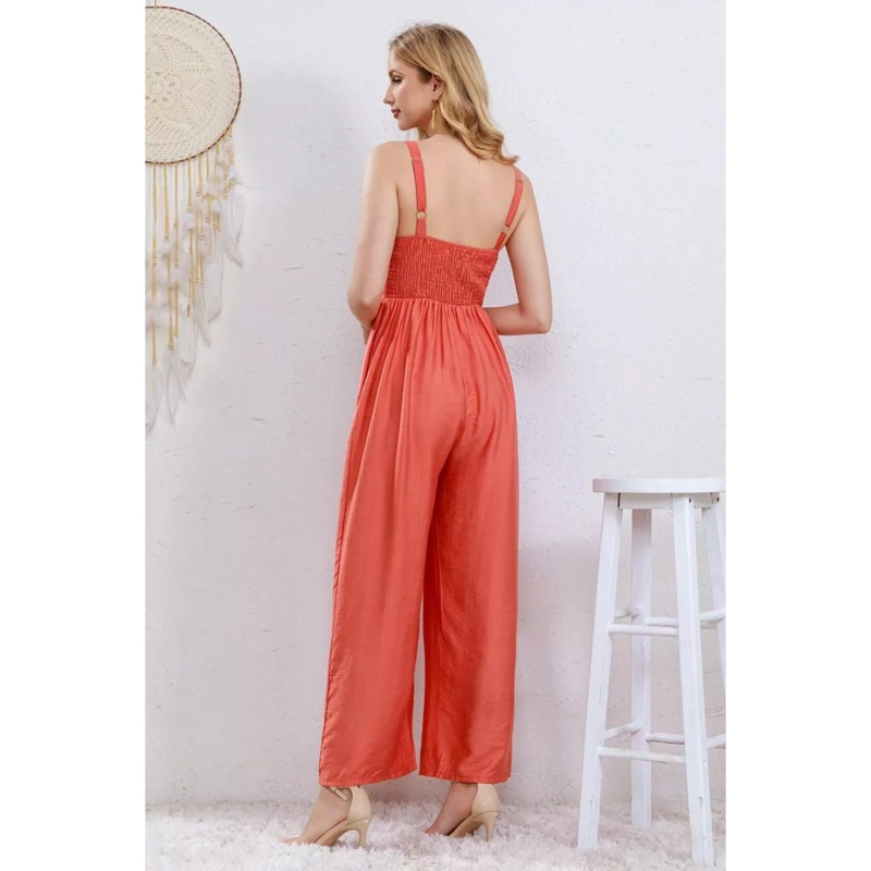 Enterito Premium Largo Casual Fiesta Primavera Verano Mujer Liso 277 - 3
