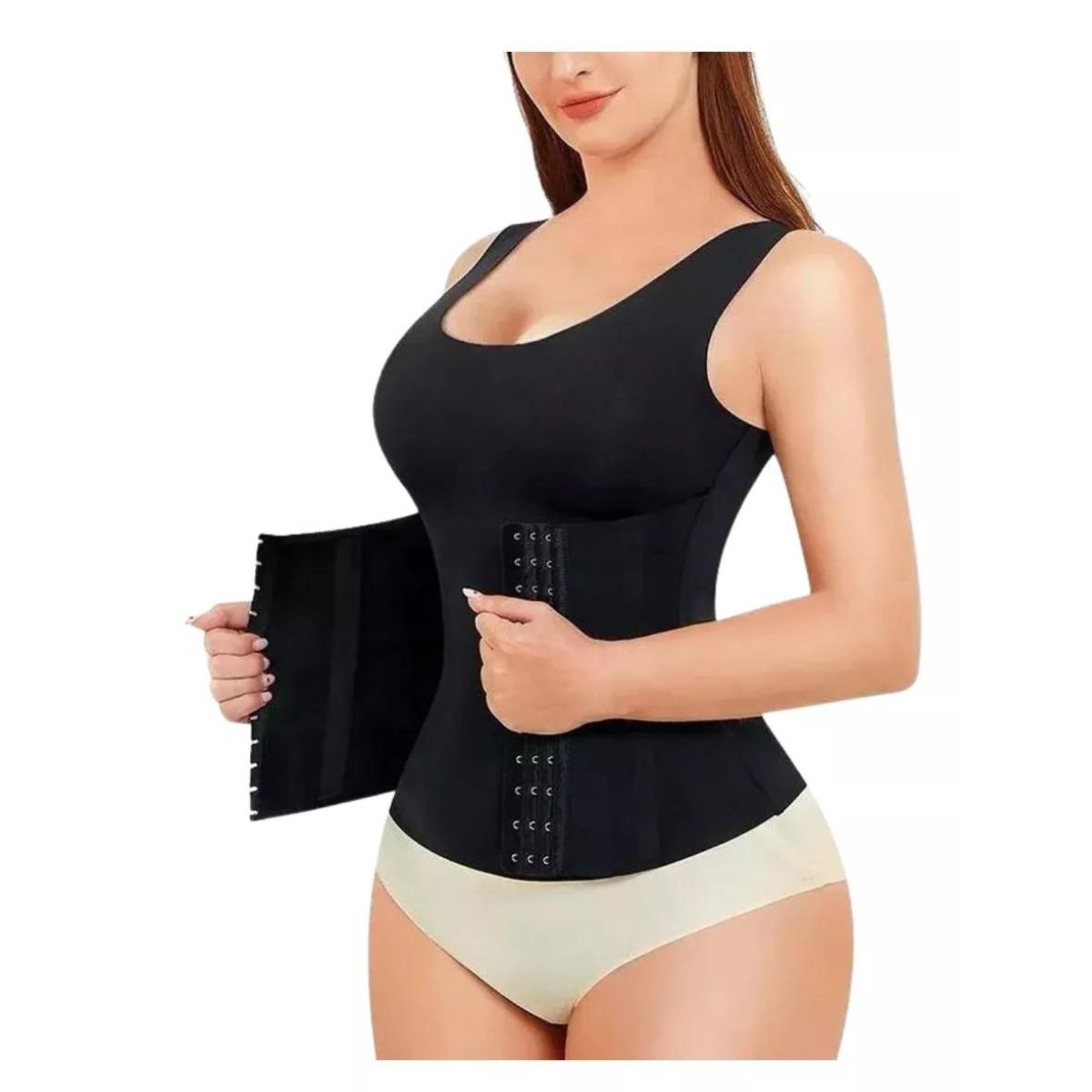 FAJA CAMISETA MODELADORA CINTURA ABDOMEN 650 - 1