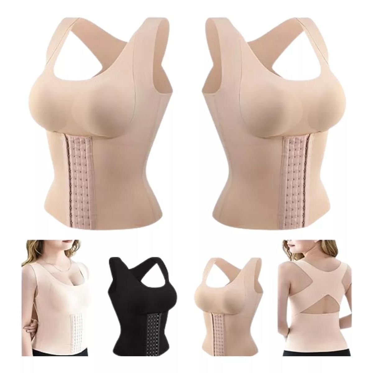 FAJA CAMISETA MODELADORA CINTURA ABDOMEN 650 - 3