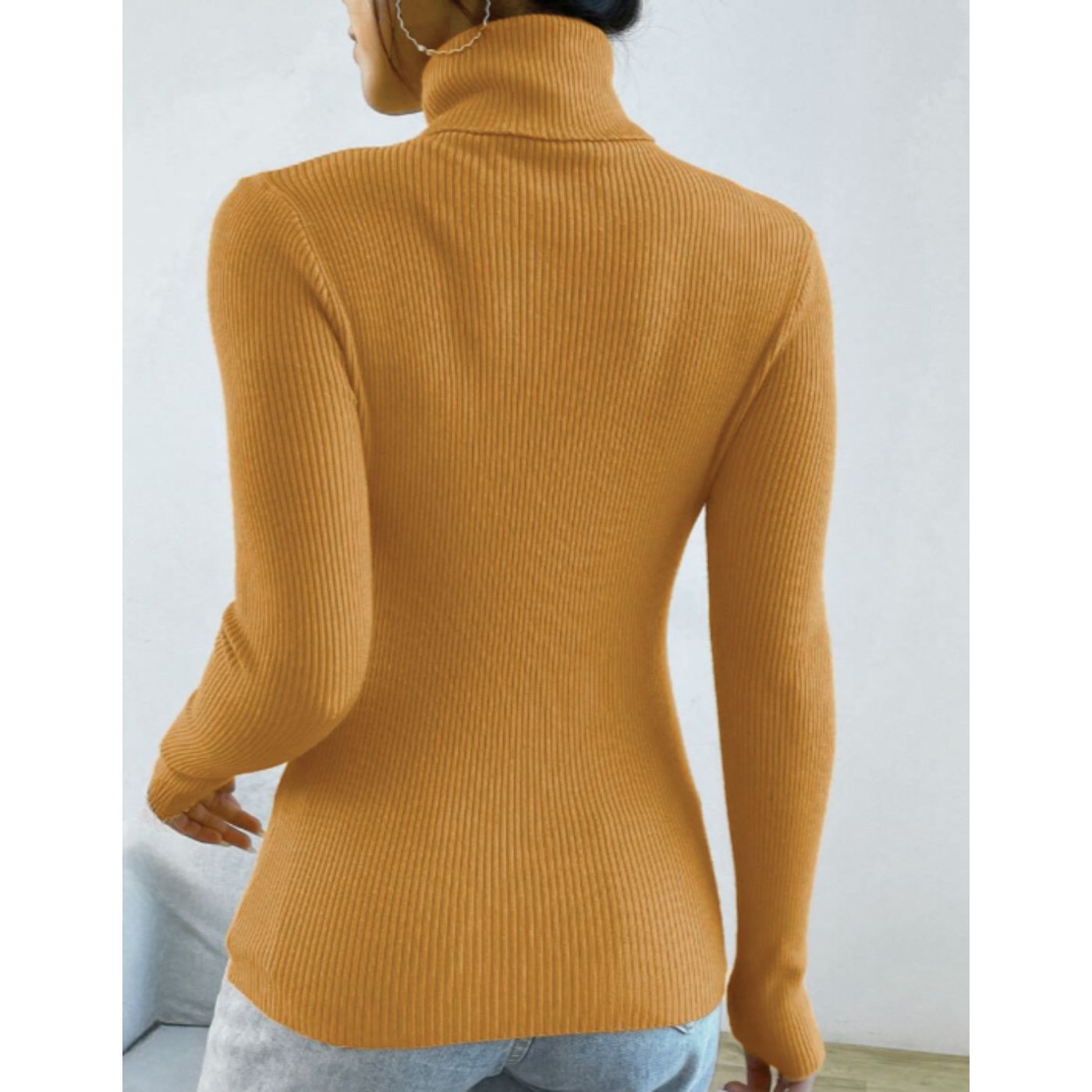 SWEATER MANGA LARGA MUJER LIKESHOP TEJIDO OTOÑO INVIERNO COLORES 005 - 3