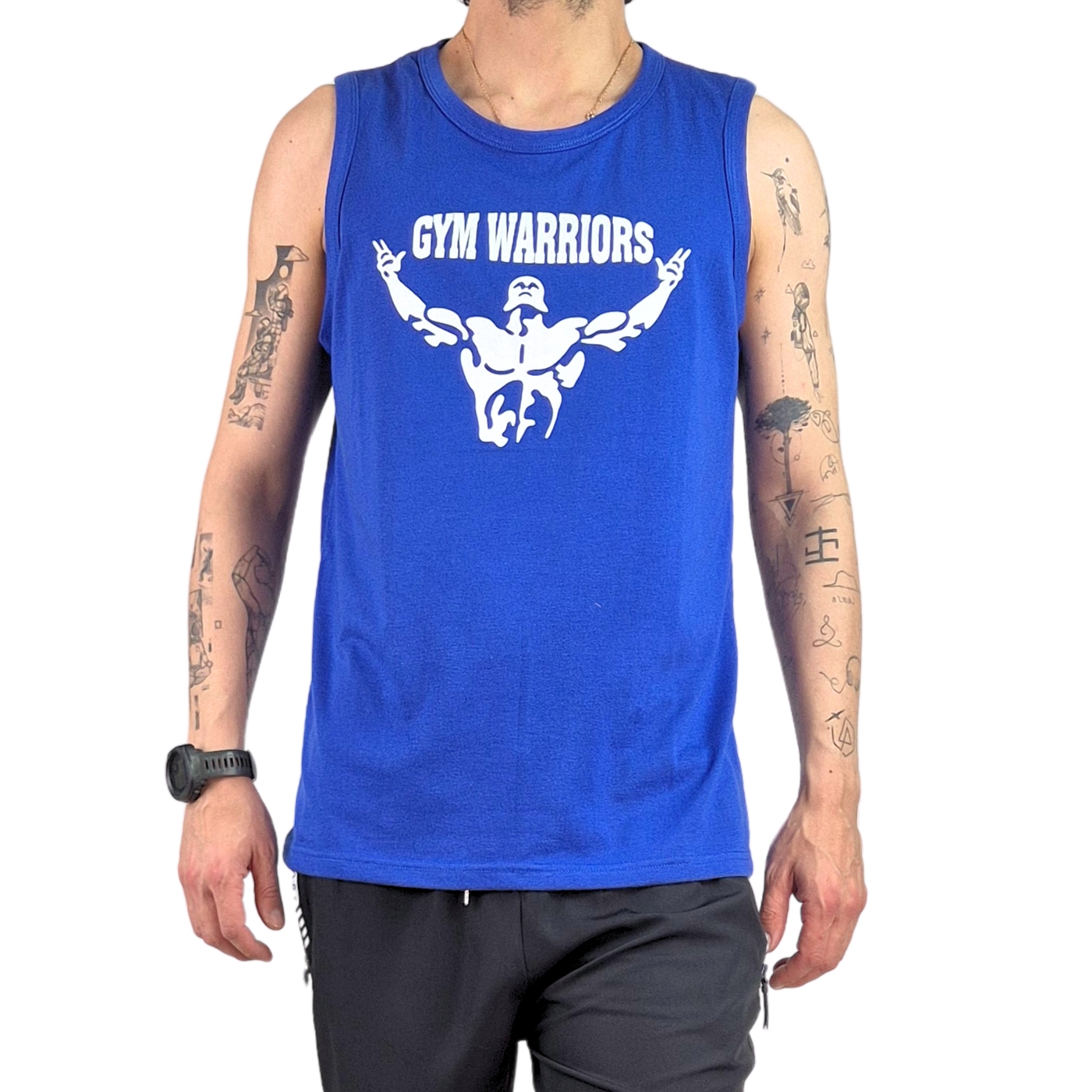 Polera Sin Manga Musculosa Hombre Diseño Gym 291 - 1
