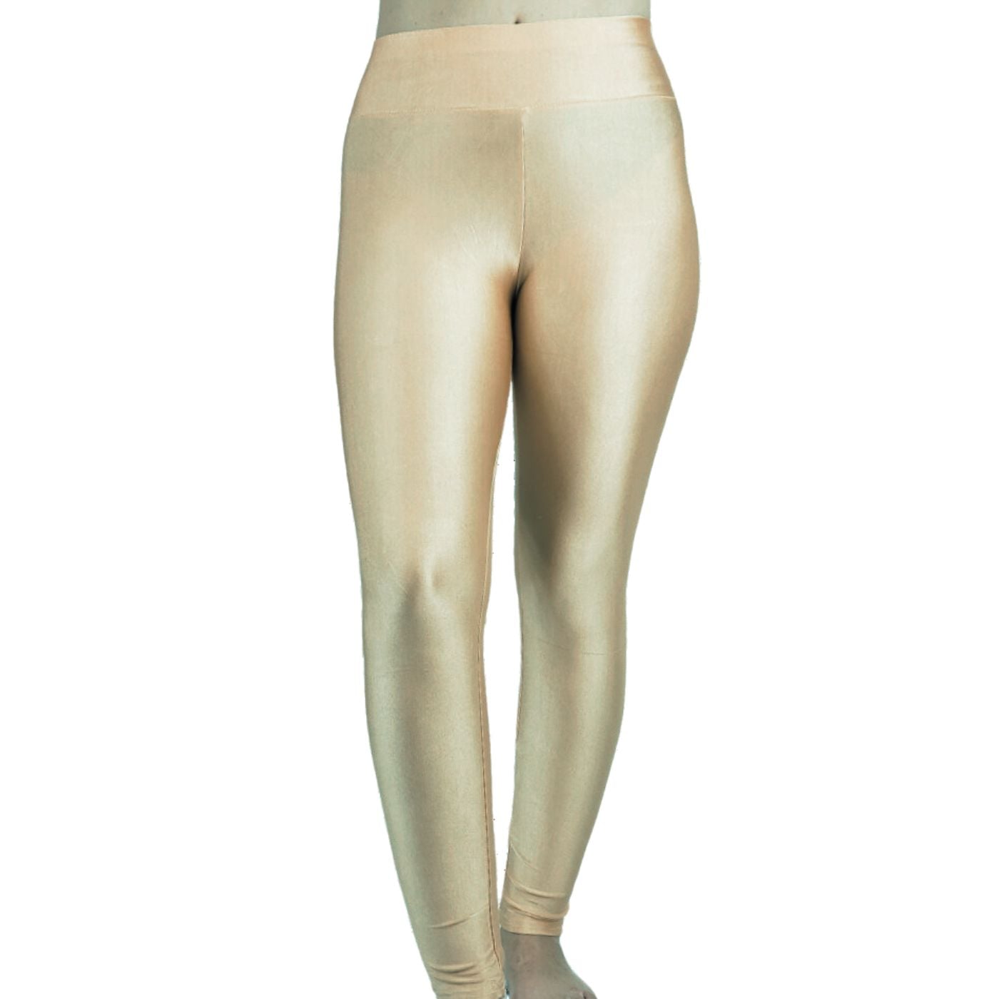 PACK 2 CALZA LYCRA BRILLANTE DUPONT MUJER TIRO ALTO DEPORTIVO 548 - 1