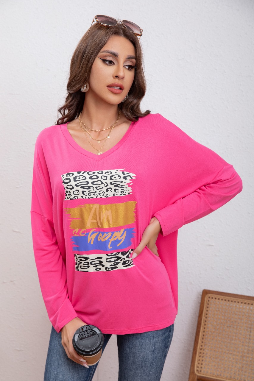 BLUSA POLERA MUJER ALGODON MANGA LARGA OVERSIZE DISEÑOS 3306 - 2