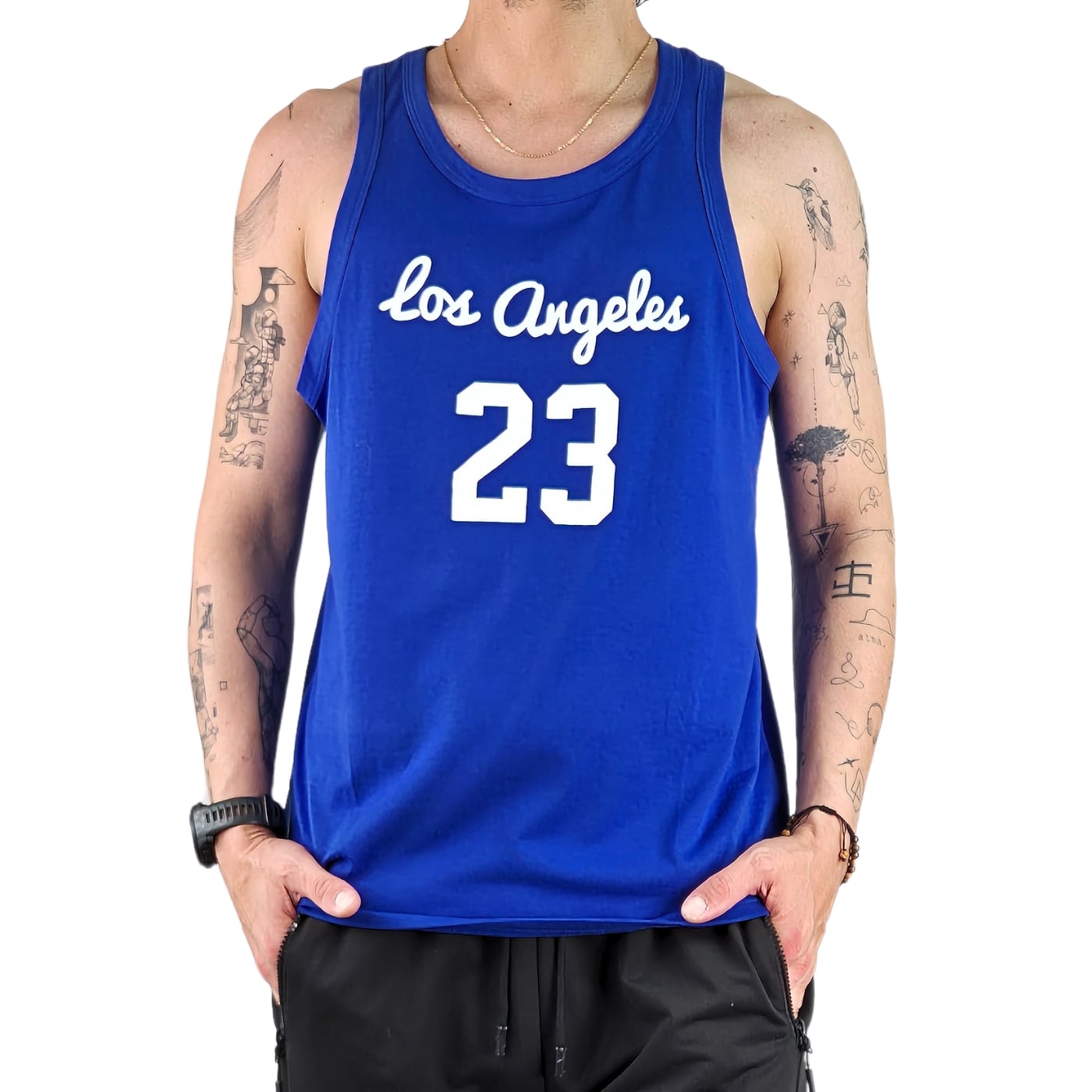 POLERA SIN MANGA MUSCULOSA HOMBRE DISEÑO LA 288 - 2