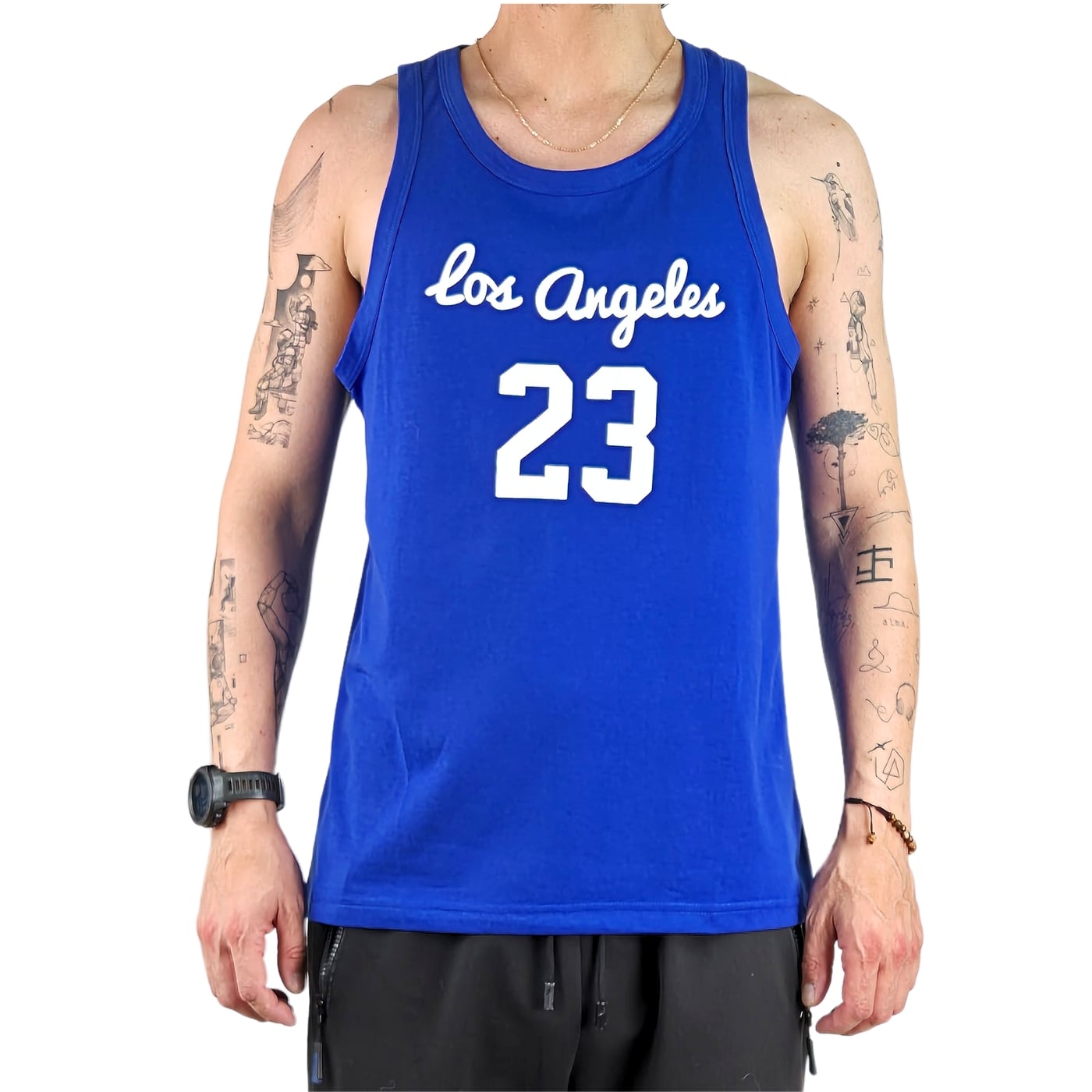 POLERA SIN MANGA MUSCULOSA HOMBRE DISEÑO LA 288 - 3