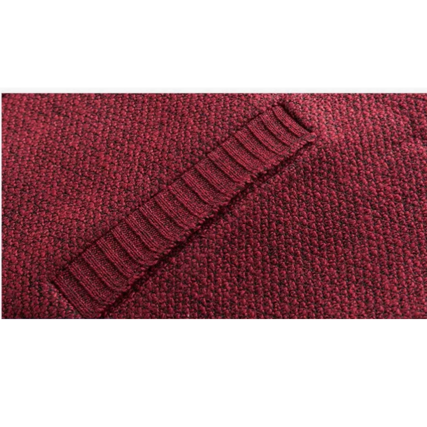 SWEATER CHAQUETA CUELLO SUBIDO ALGODÓN FORRO PIEL 7170 - 4