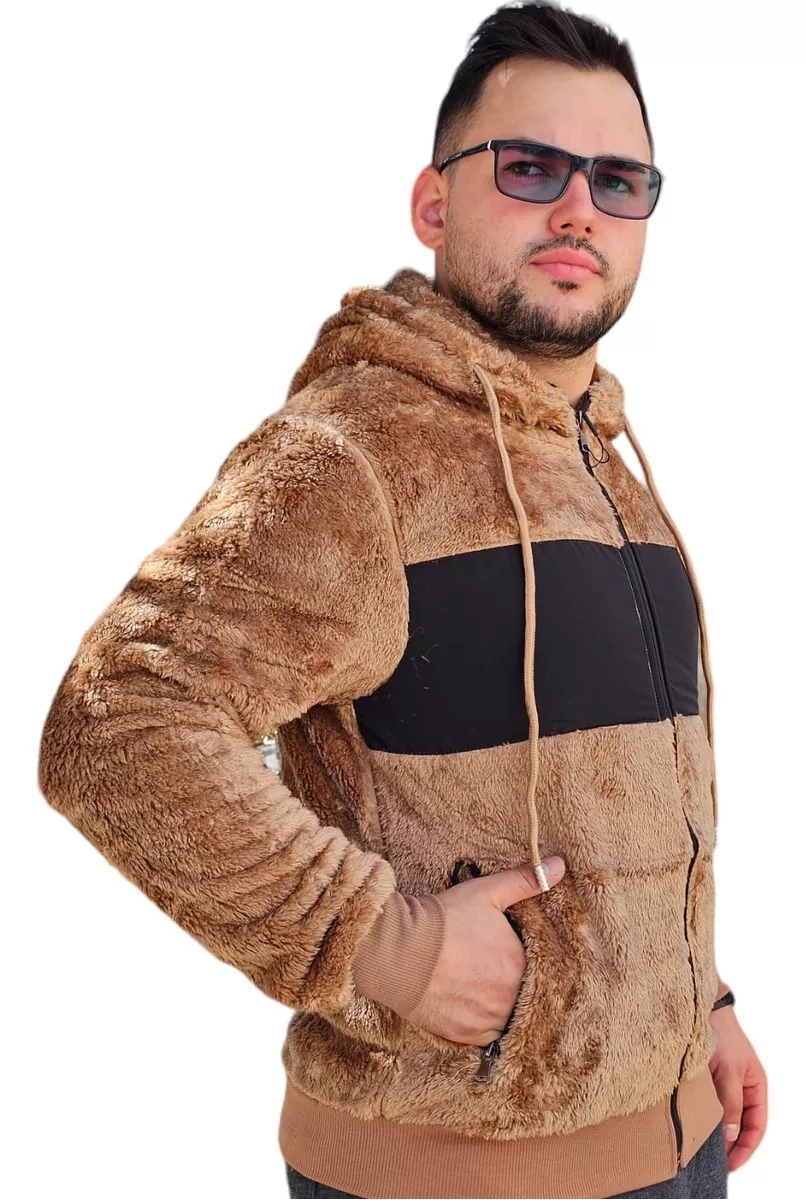 POLERÓN PELUDO CANGURO HOMBRE PREMIUM 0253 - 2