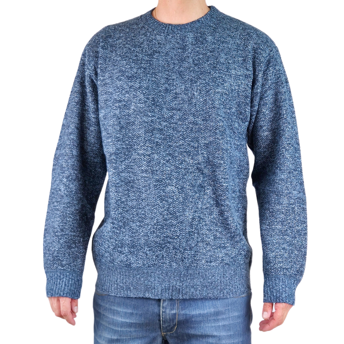 SWEATER FRIZADO TEJIDO HOMBRE CUELLO POLO COLORES 1367 - 2