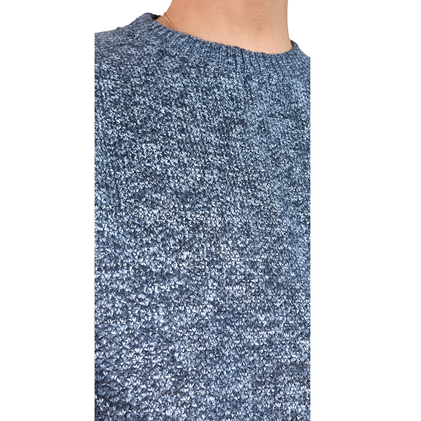 SWEATER FRIZADO TEJIDO HOMBRE CUELLO POLO COLORES 1367 - 6