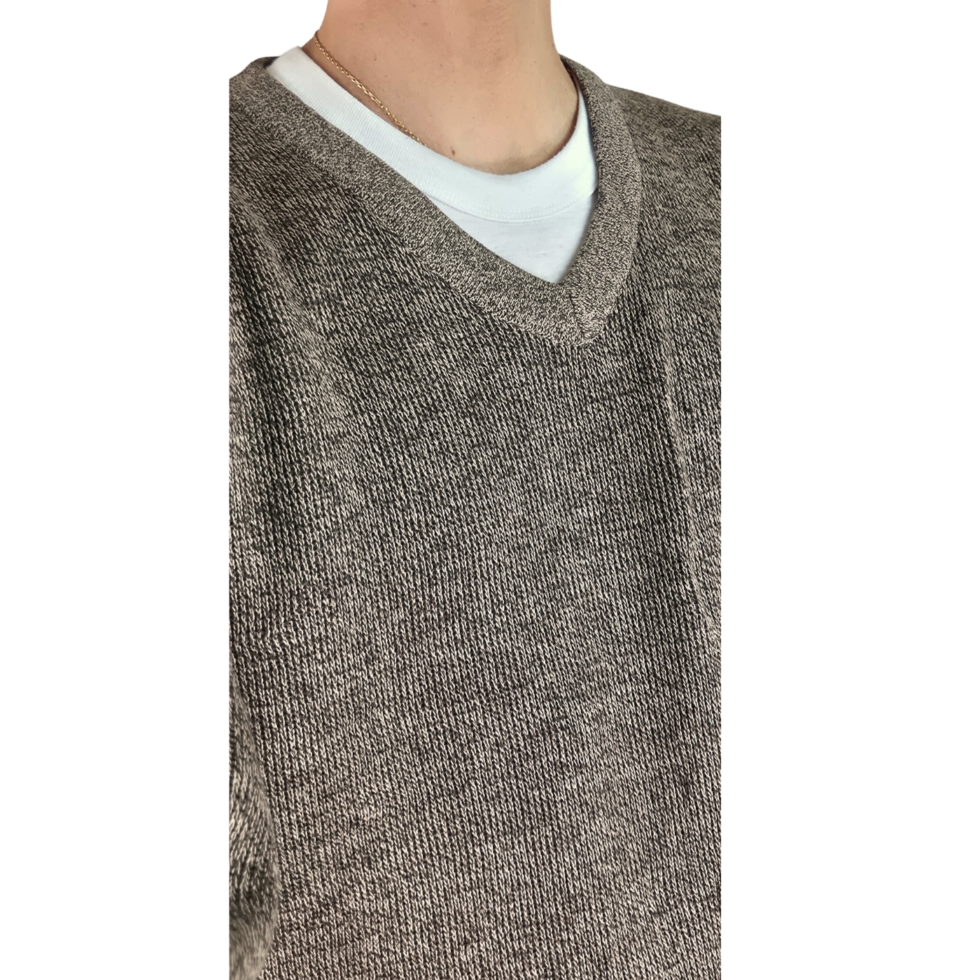 SWEATER HOMBRE FRISADO TEJIDO CUELLO V COLORES 1368 - 4