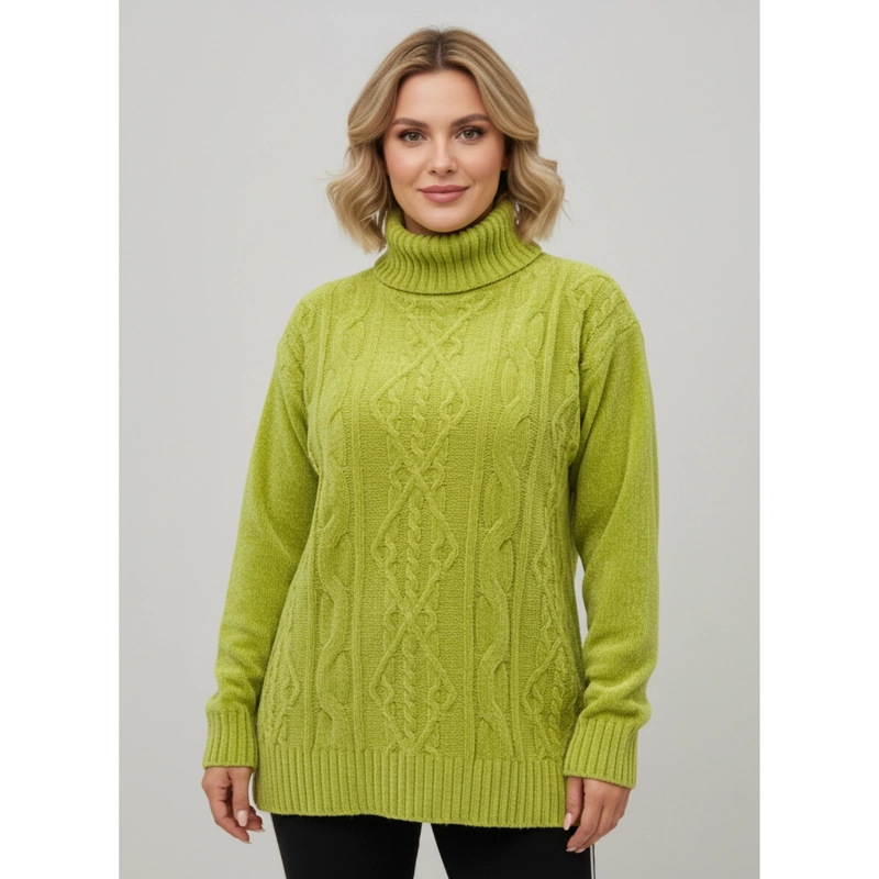 SWEATER MUJER CHENILLE OTOÑO INVIERNO COLORES 611 - 1