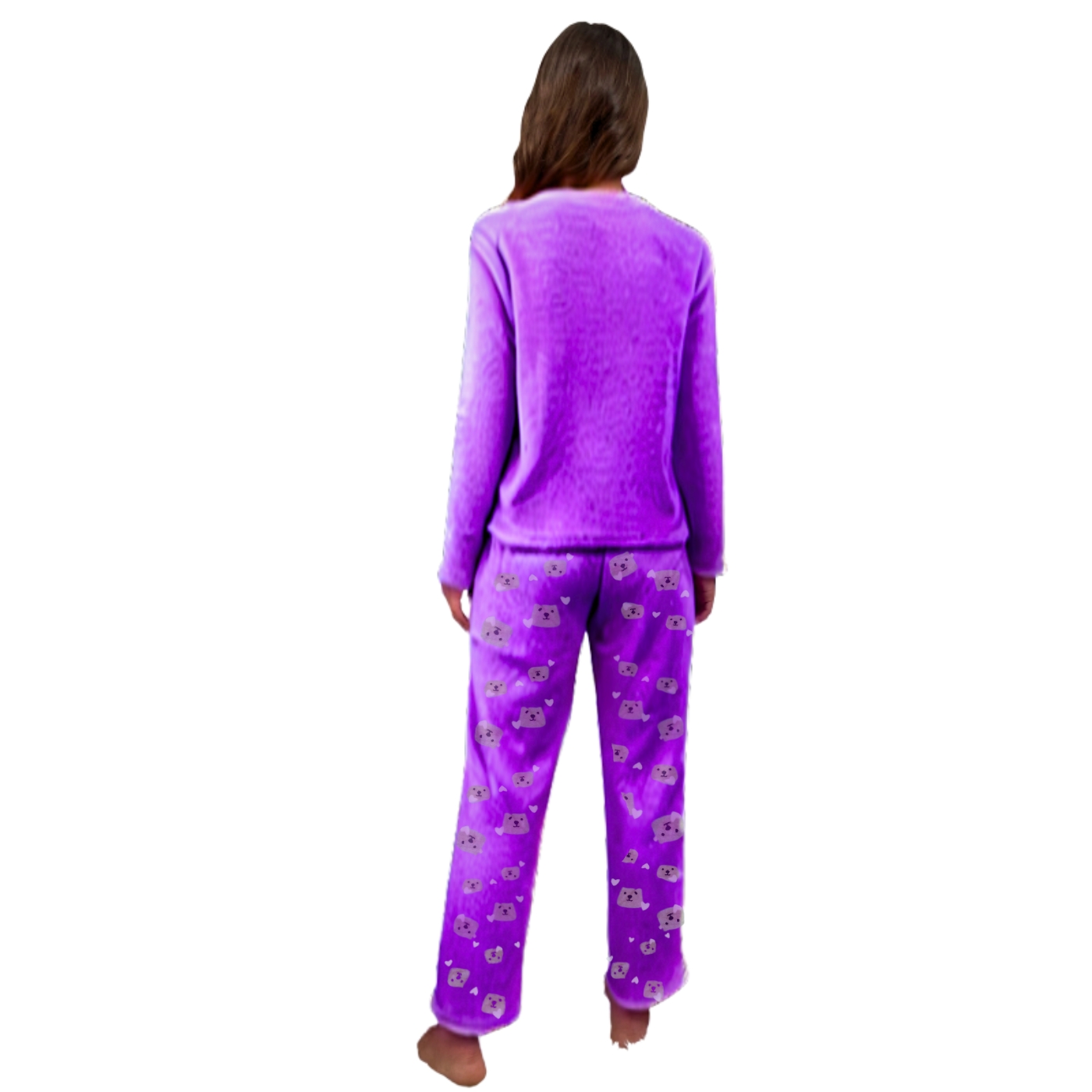 PIJAMA MUJER CORDERITO 472 - 2