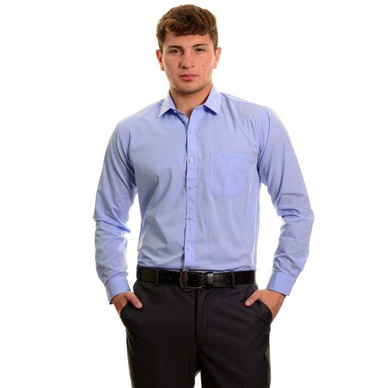 CAMISA ALGODÓN MANGA LARGA HOMBRE 5002 - 1