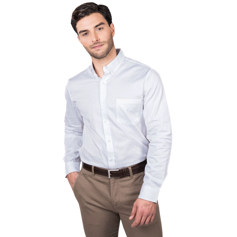 CAMISA ALGODÓN MANGA LARGA HOMBRE 5002 - 2