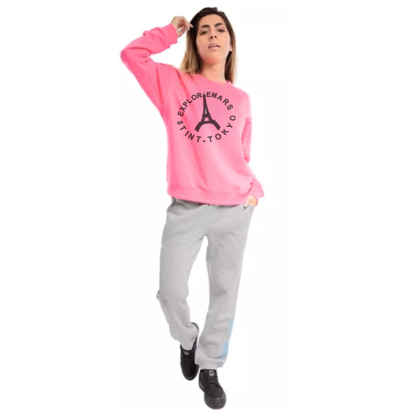 POLERON MUJER CUELLO POLO INVIERNO FORRO POLAR EIFFEL 1728 - 3