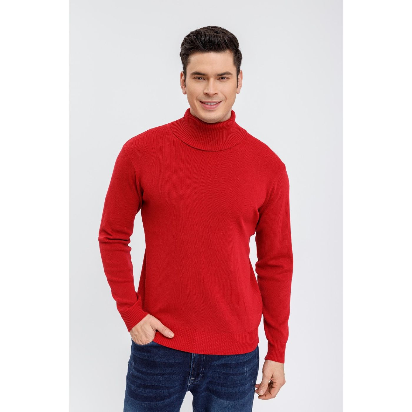 SWEATER TEJIDO HOMBRE CUELLO SUBIDO BEATLE 7198 - 2