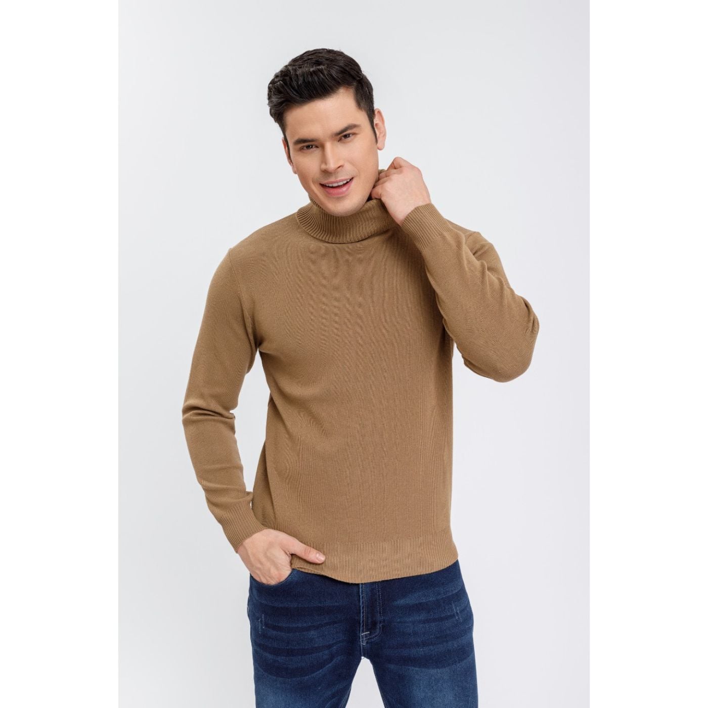 SWEATER TEJIDO HOMBRE CUELLO SUBIDO BEATLE 7198 - 2