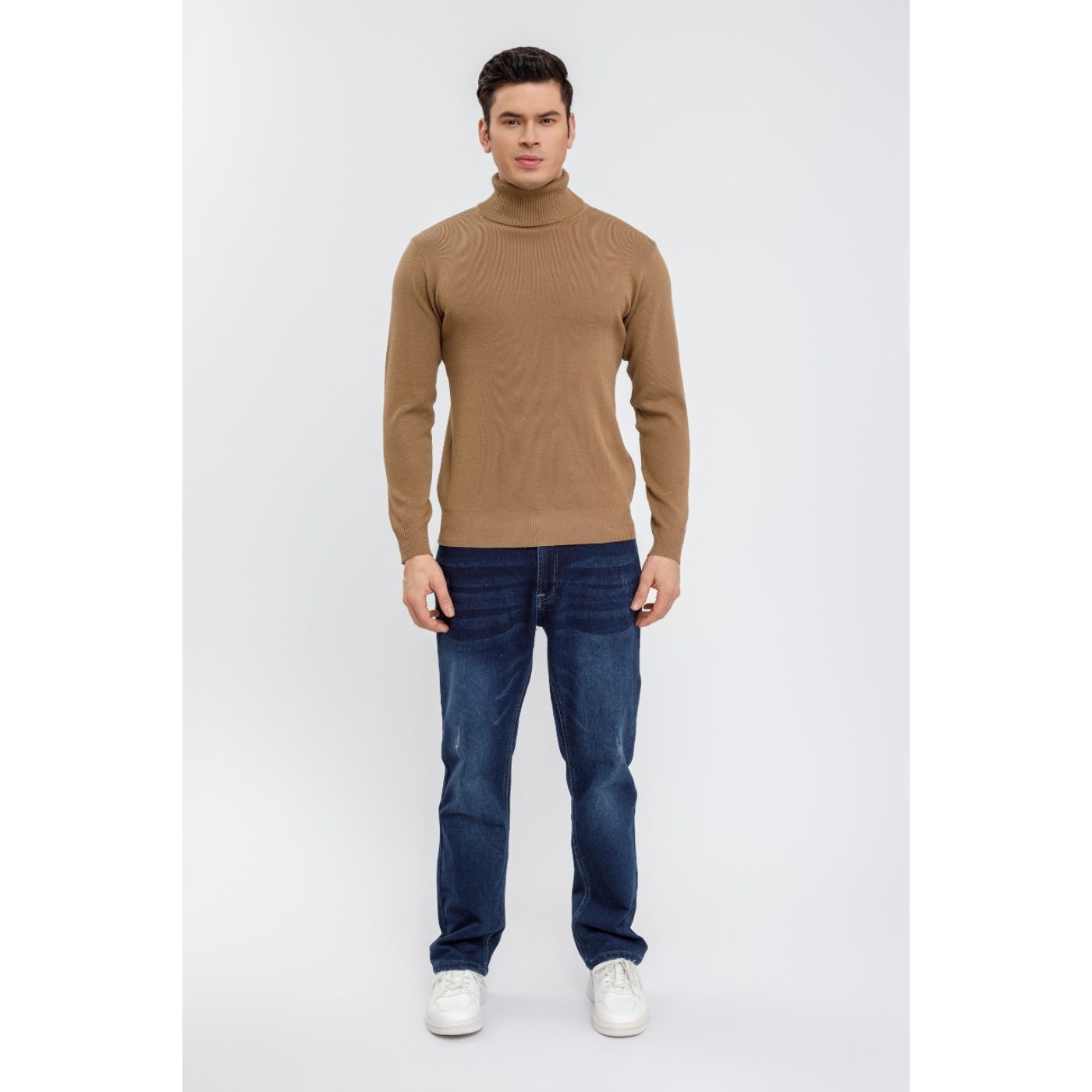 SWEATER TEJIDO HOMBRE CUELLO SUBIDO BEATLE 7198 - 4