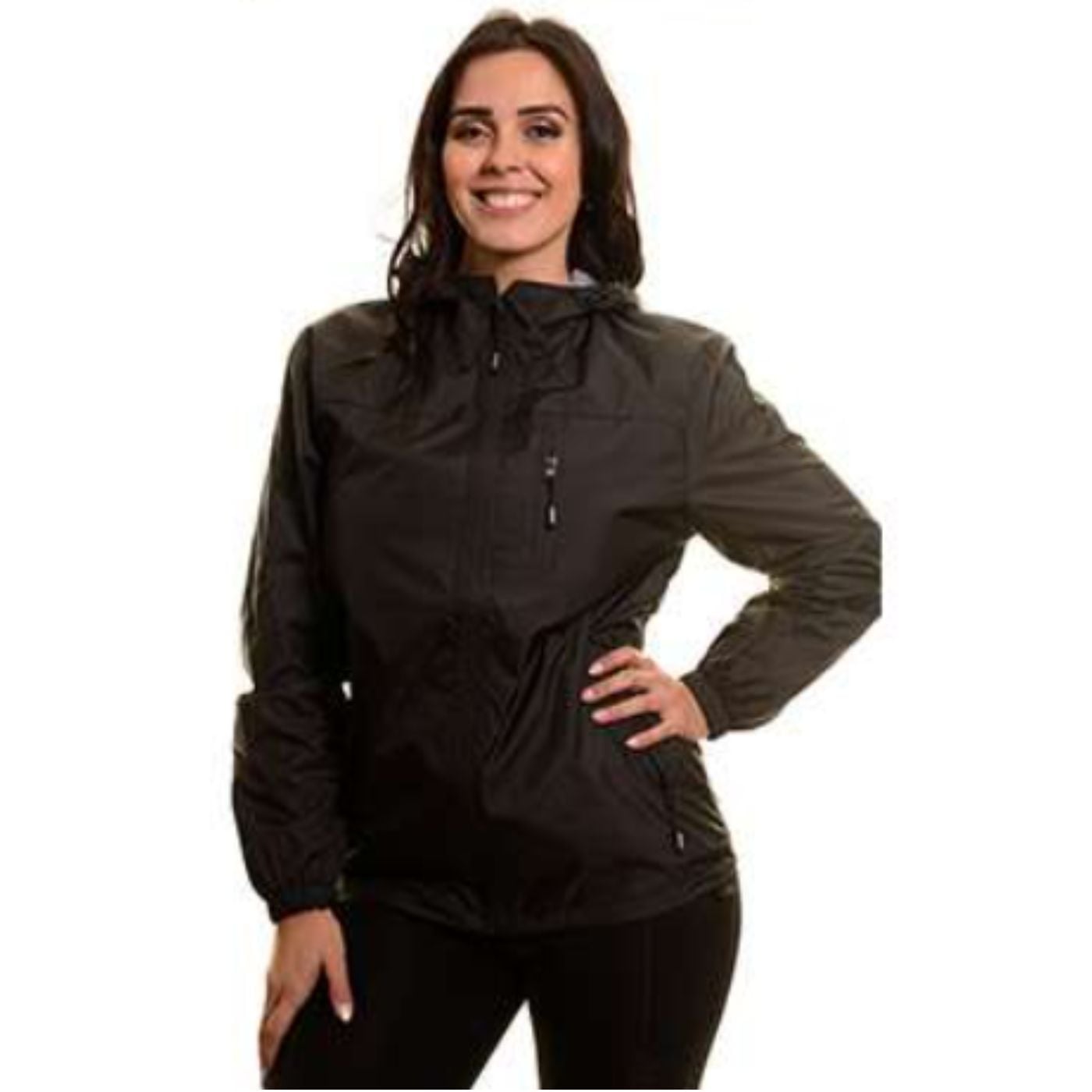 CHAQUETA MUJER CORTA VIENTO IMPERMEABLE PARKA LIVIANA COLORES 9279 - 1