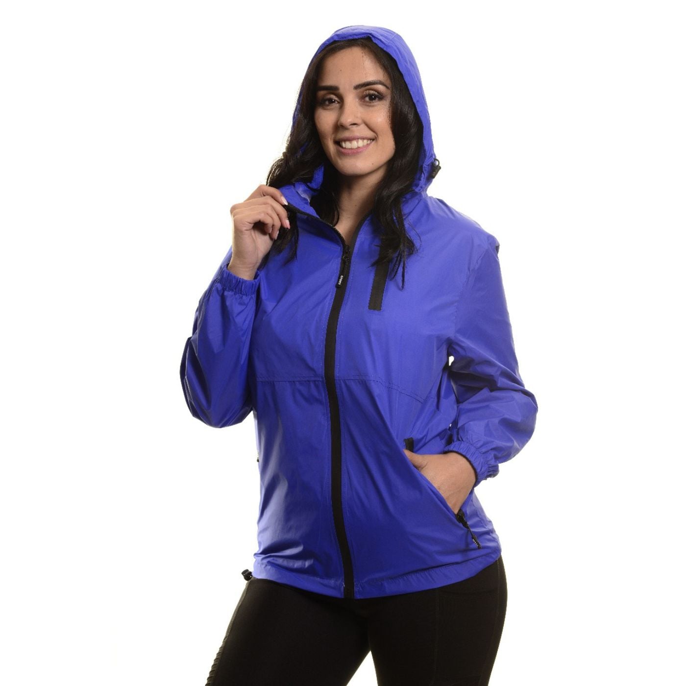 CHAQUETA MUJER CORTA VIENTO IMPERMEABLE PARKA LIVIANA COLORES 9279 - 1