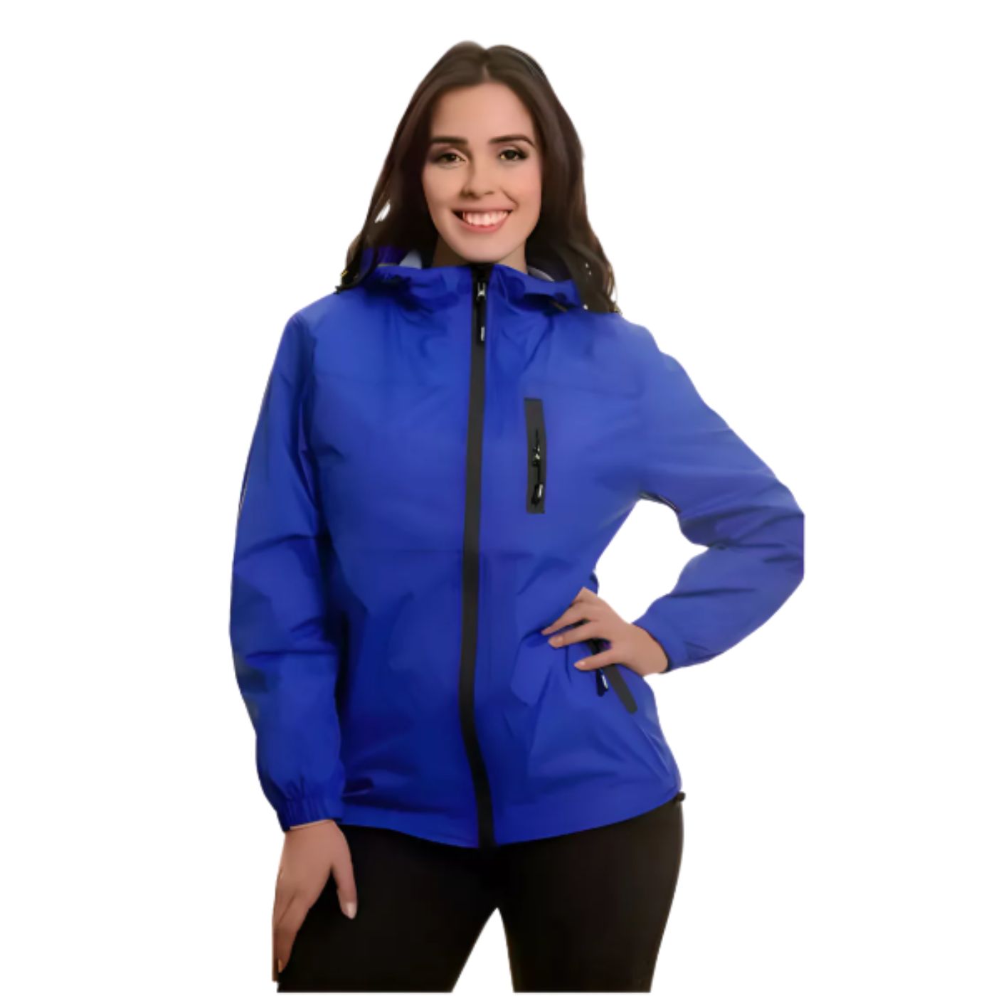 CHAQUETA MUJER CORTA VIENTO IMPERMEABLE PARKA LIVIANA COLORES 9279 - 2