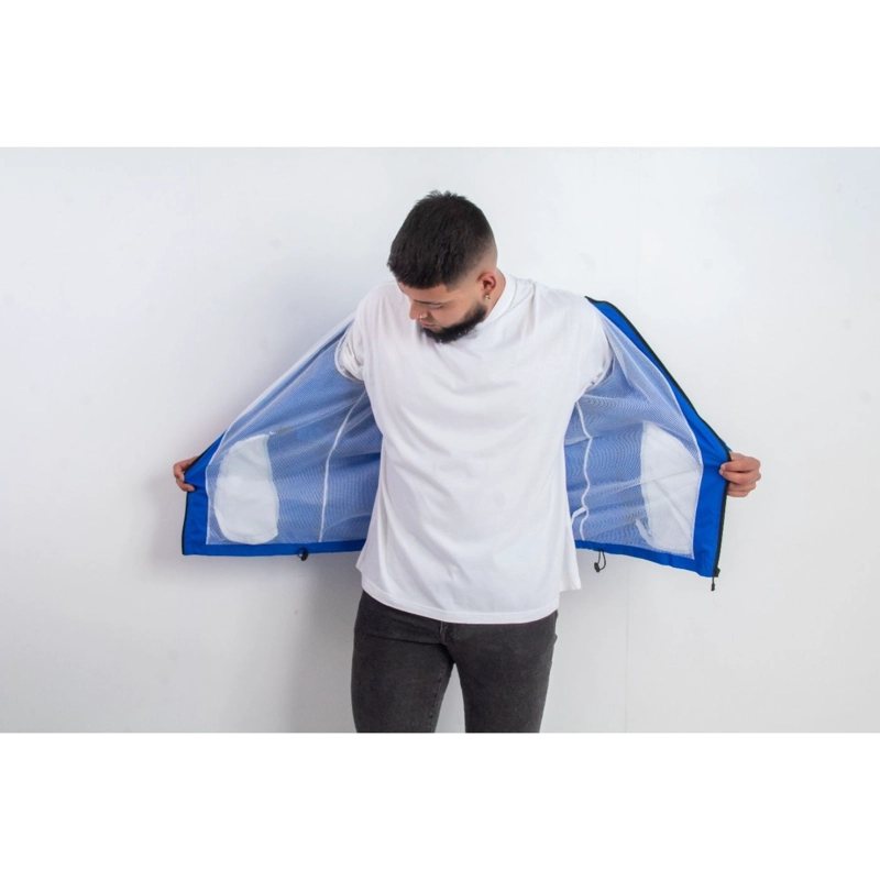 CHAQUETA HOMBRE CORTA VIENTO IMPERMEABLE PARKA LIVIANA COLORES 9283 - 4