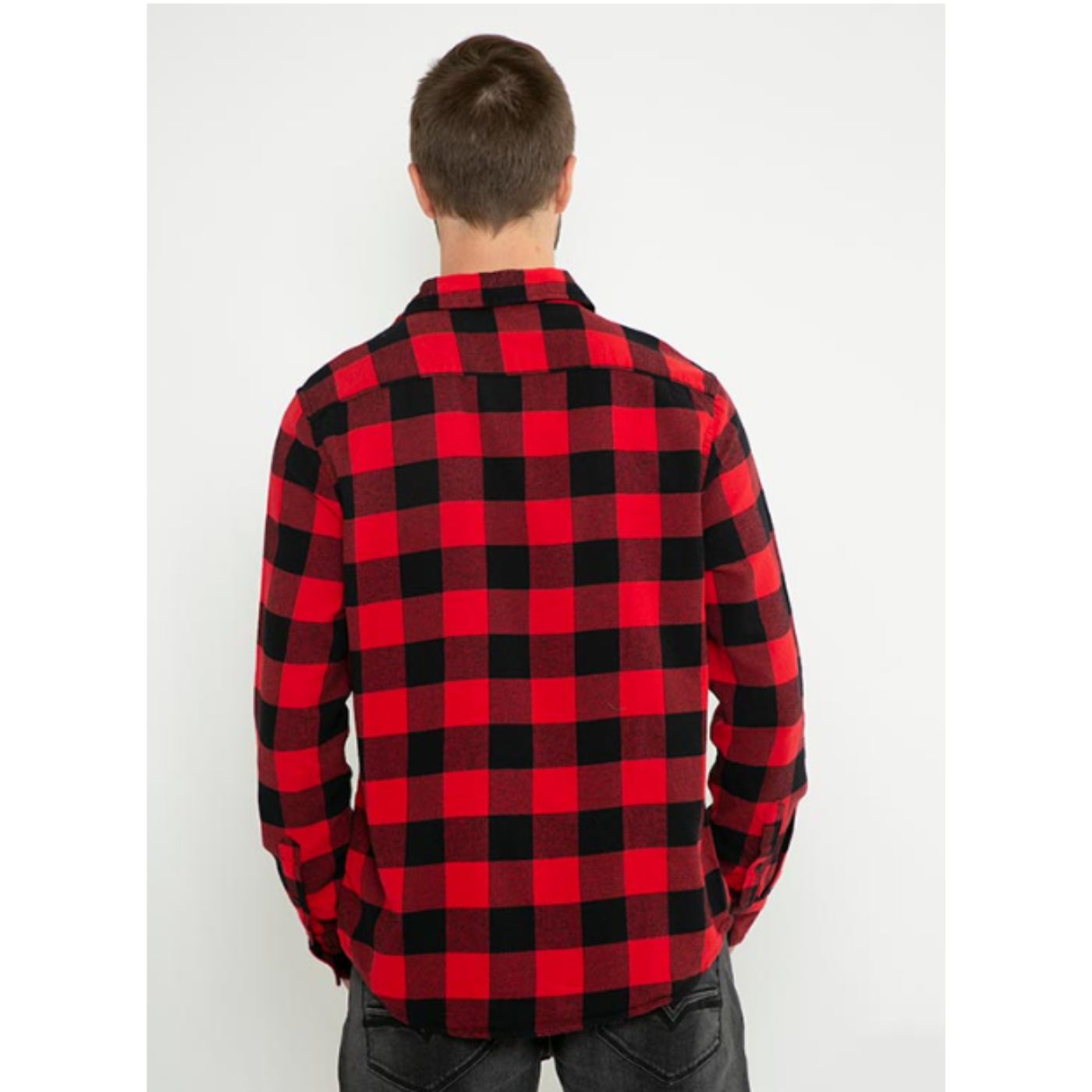 CAMISA ALGODON LEÑADORA A CUADROS HOMBRE 0031 - 2