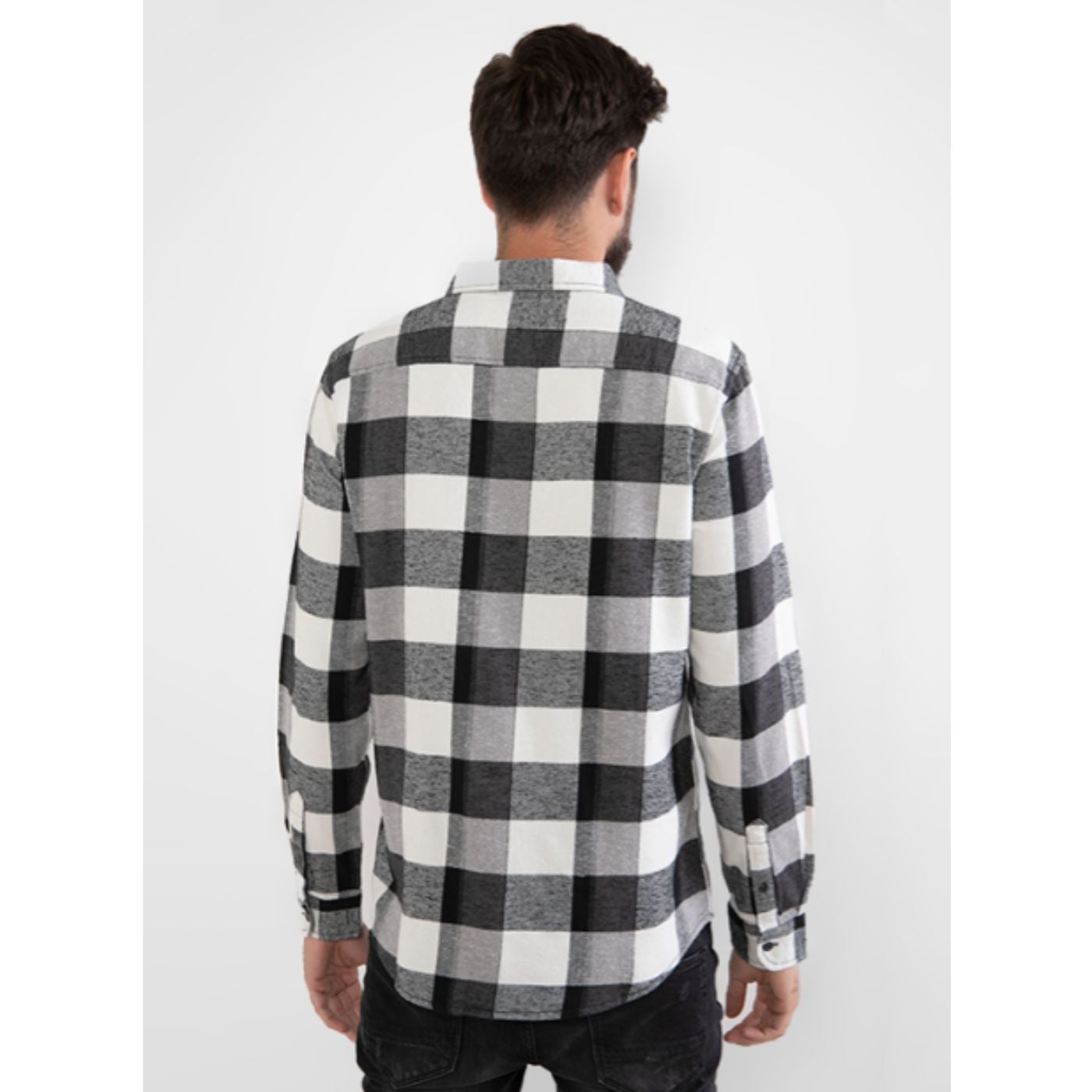 CAMISA ALGODON LEÑADORA A CUADROS HOMBRE 0031 - 2