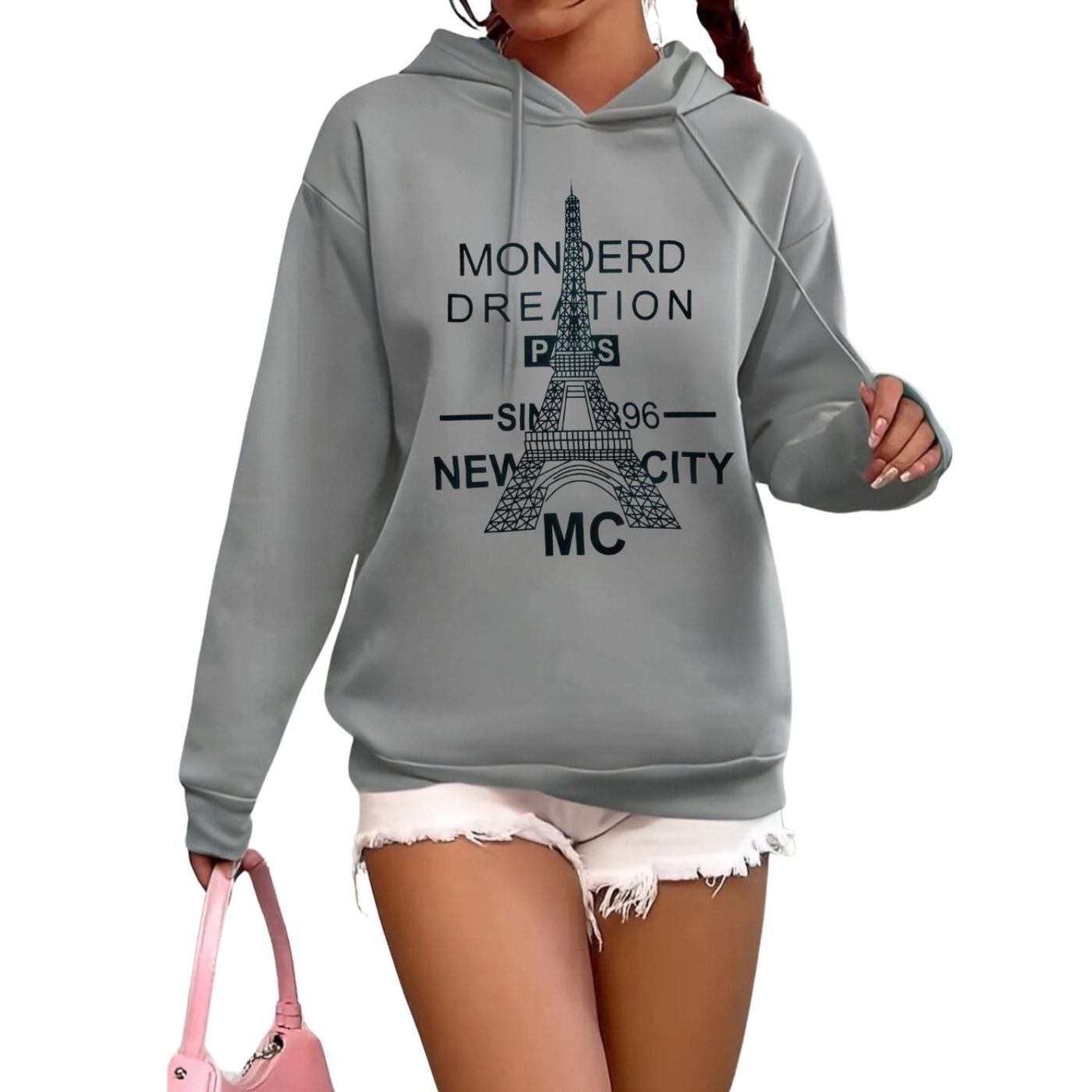 POLERON MUJER INVIERNO CUELLO POLO FORRO POLAR CITY 1726 - 2