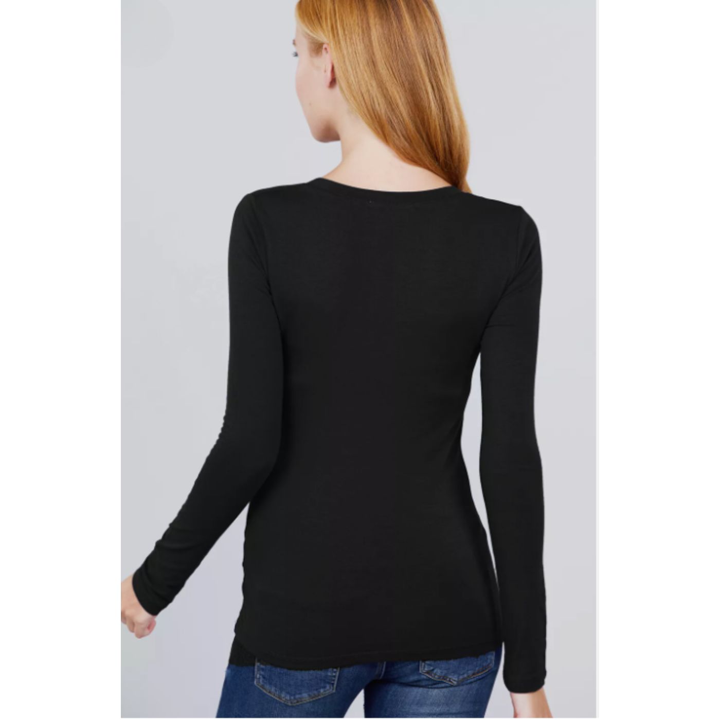 CAMISETA MUJER ELASTICADA MANGA LARGA BAMBU 2123 - 2