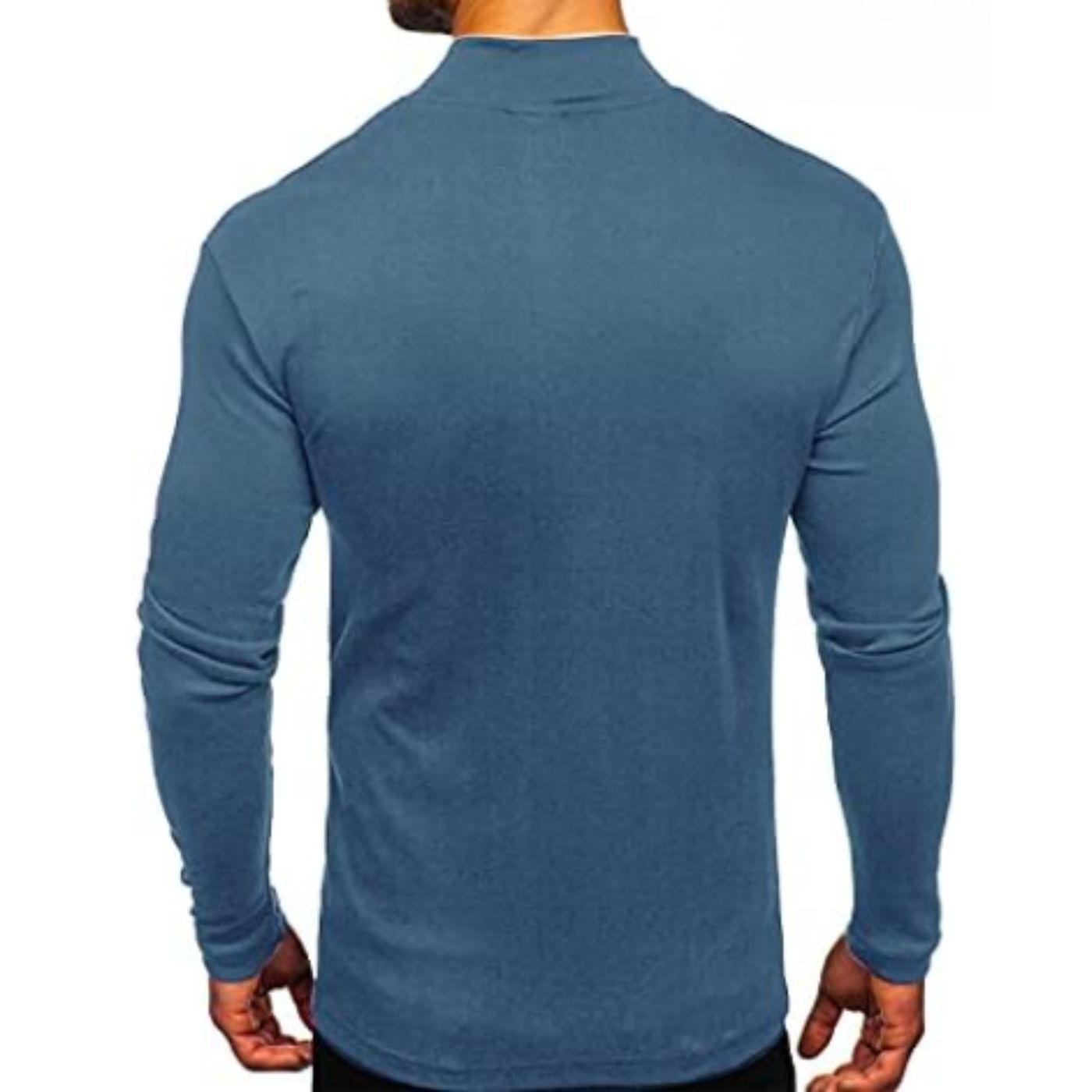 CAMISETA HOMBRE MANGA LARGA CUELLO BEATLE FIBRA BAMBU 3610 - 3