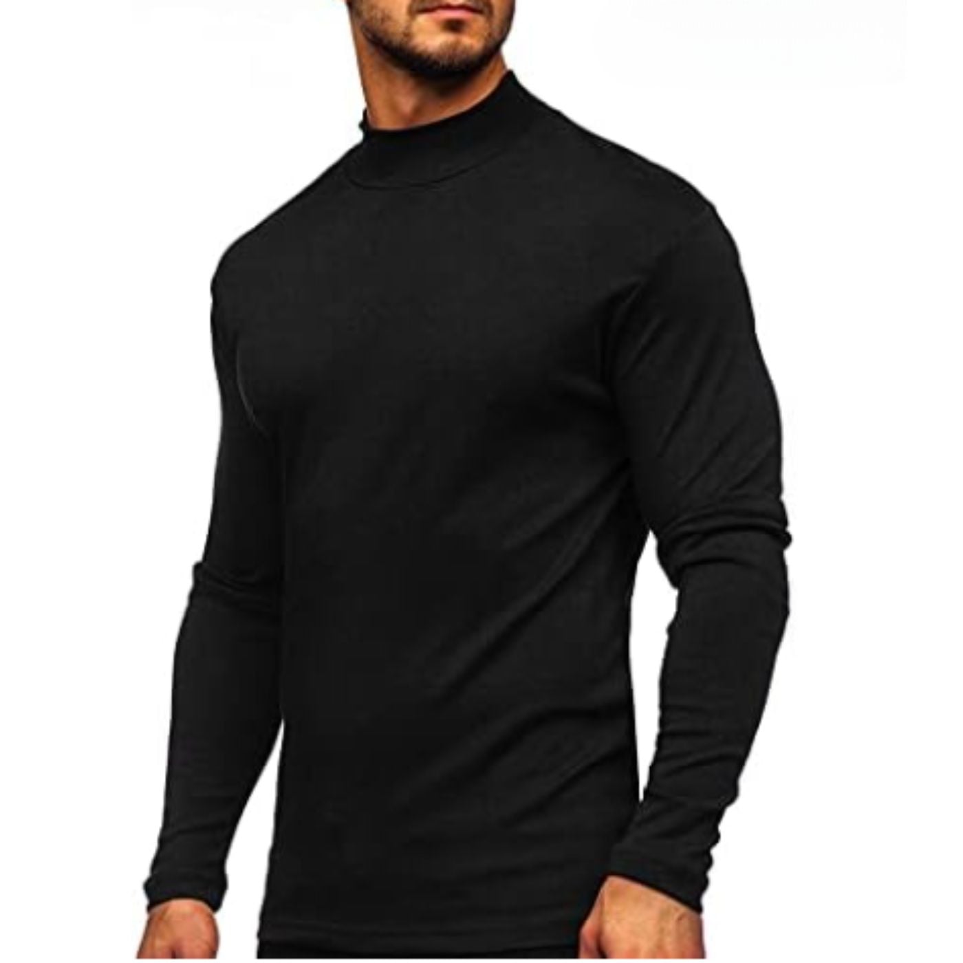 CAMISETA HOMBRE MANGA LARGA CUELLO BEATLE FIBRA BAMBU 3610 - 3
