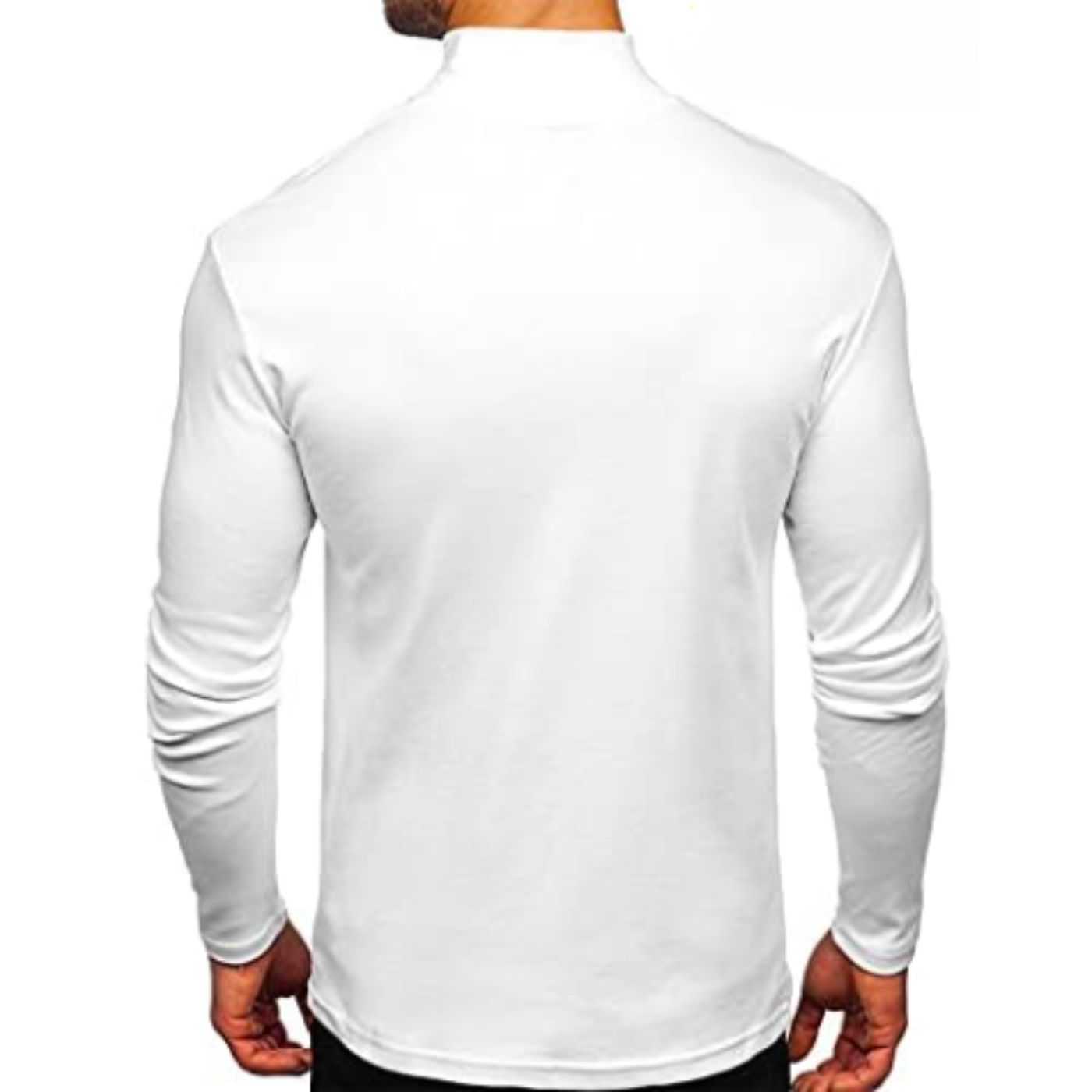 CAMISETA HOMBRE MANGA LARGA CUELLO BEATLE FIBRA BAMBU 3610 - 4