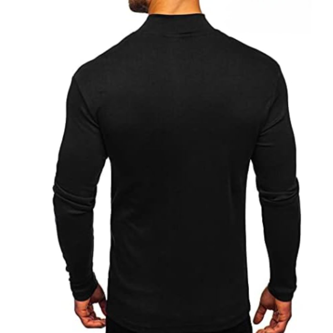 CAMISETA HOMBRE MANGA LARGA CUELLO BEATLE FIBRA BAMBU 3610 - 4