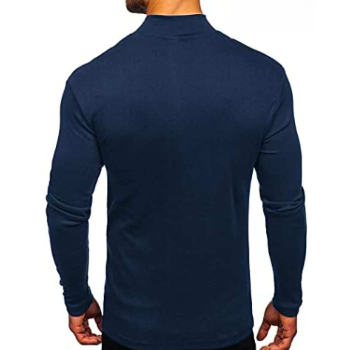 CAMISETA HOMBRE MANGA LARGA CUELLO BEATLE FIBRA BAMBU 3610 - 4