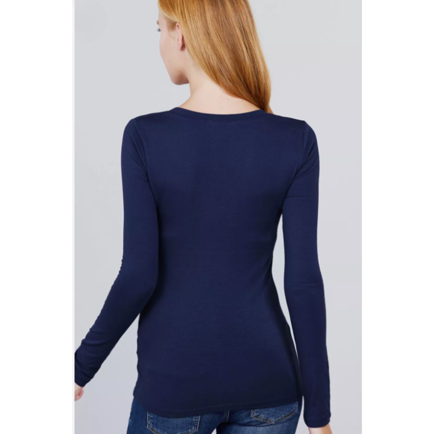 CAMISETA MUJER ELASTICADA FORRO POLAR MANGA LARGA 2419 - 2
