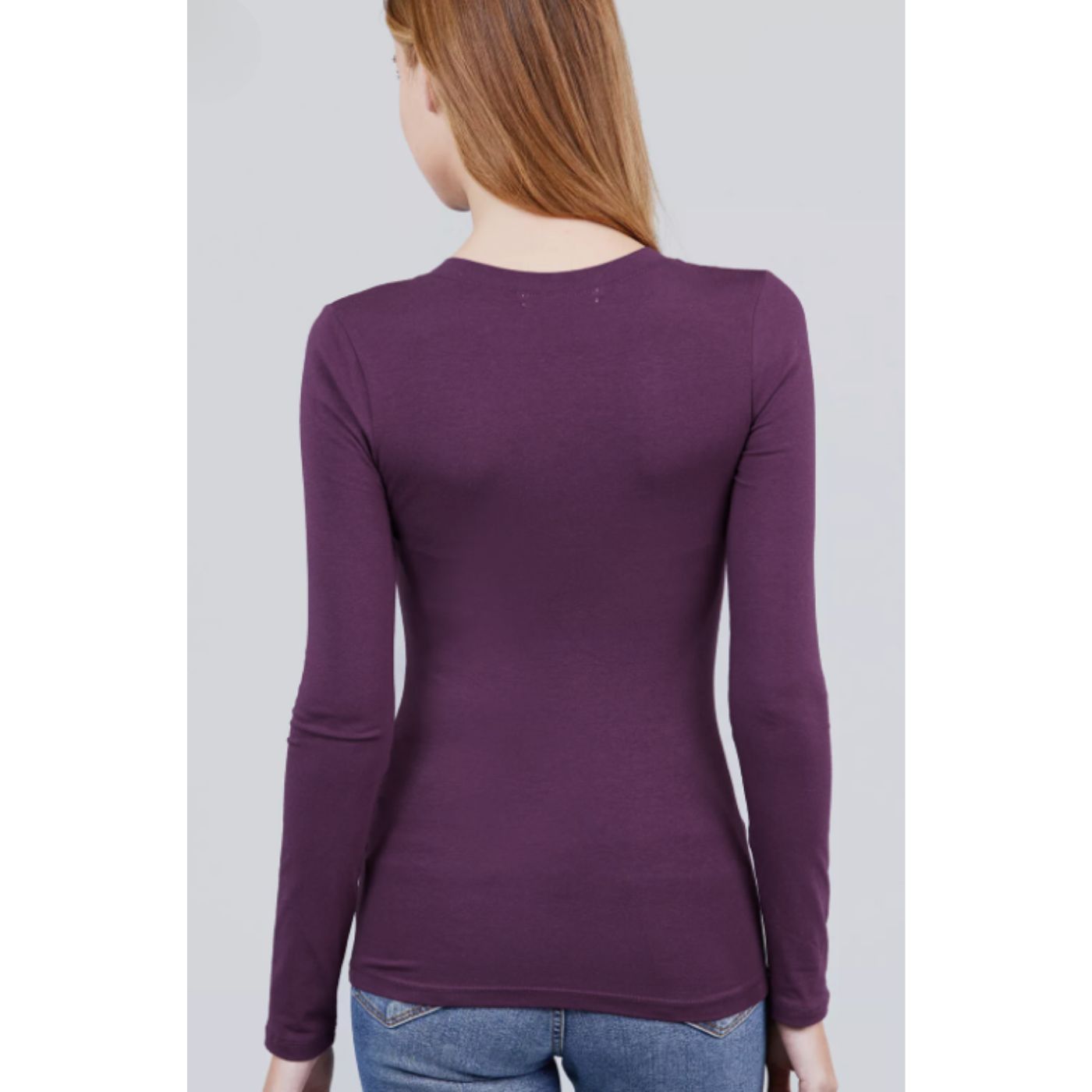 CAMISETA MUJER ELASTICADA FORRO POLAR MANGA LARGA 2419 - 3