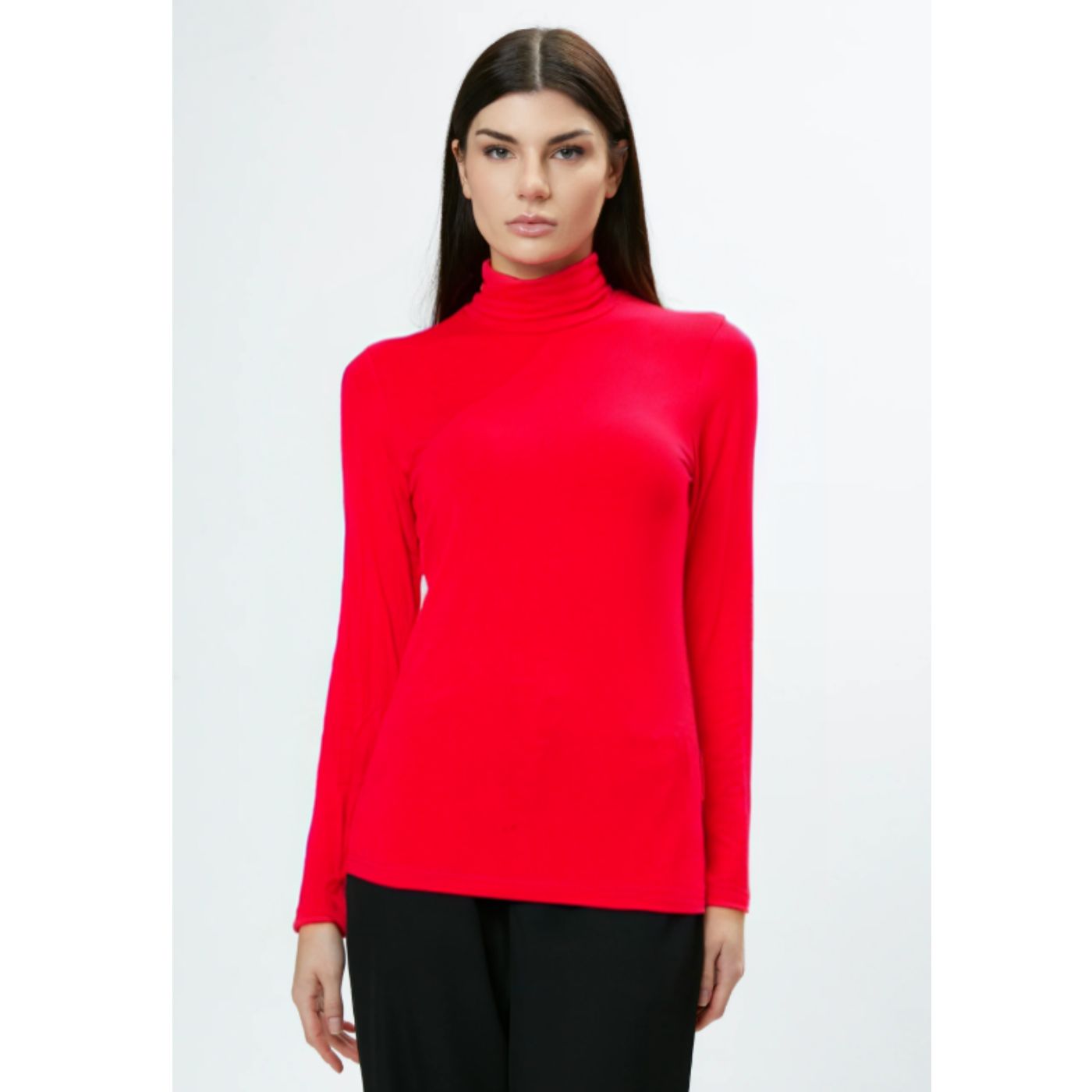 CAMISETA MUJER ELASTICADA FORRO POLAR CUELLO BEATLE 4219 - 1