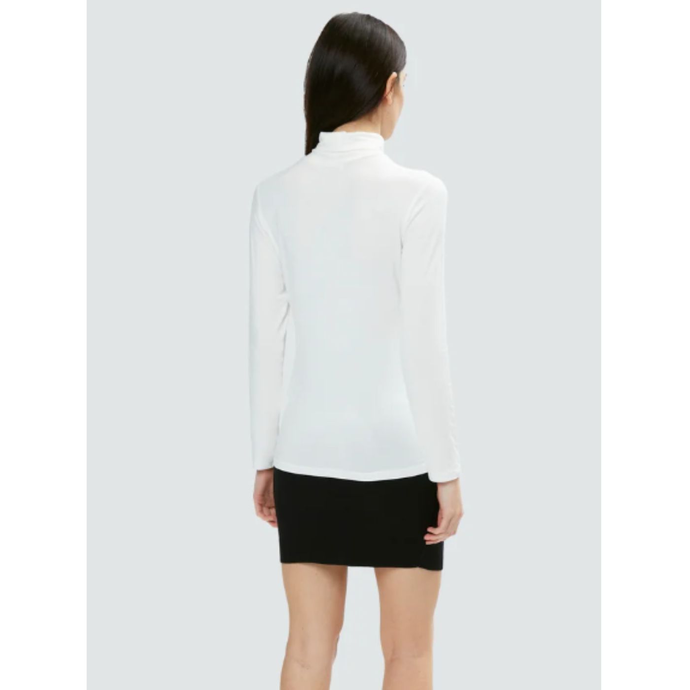 CAMISETA MUJER ELASTICADA FORRO POLAR CUELLO BEATLE 4219 - 2
