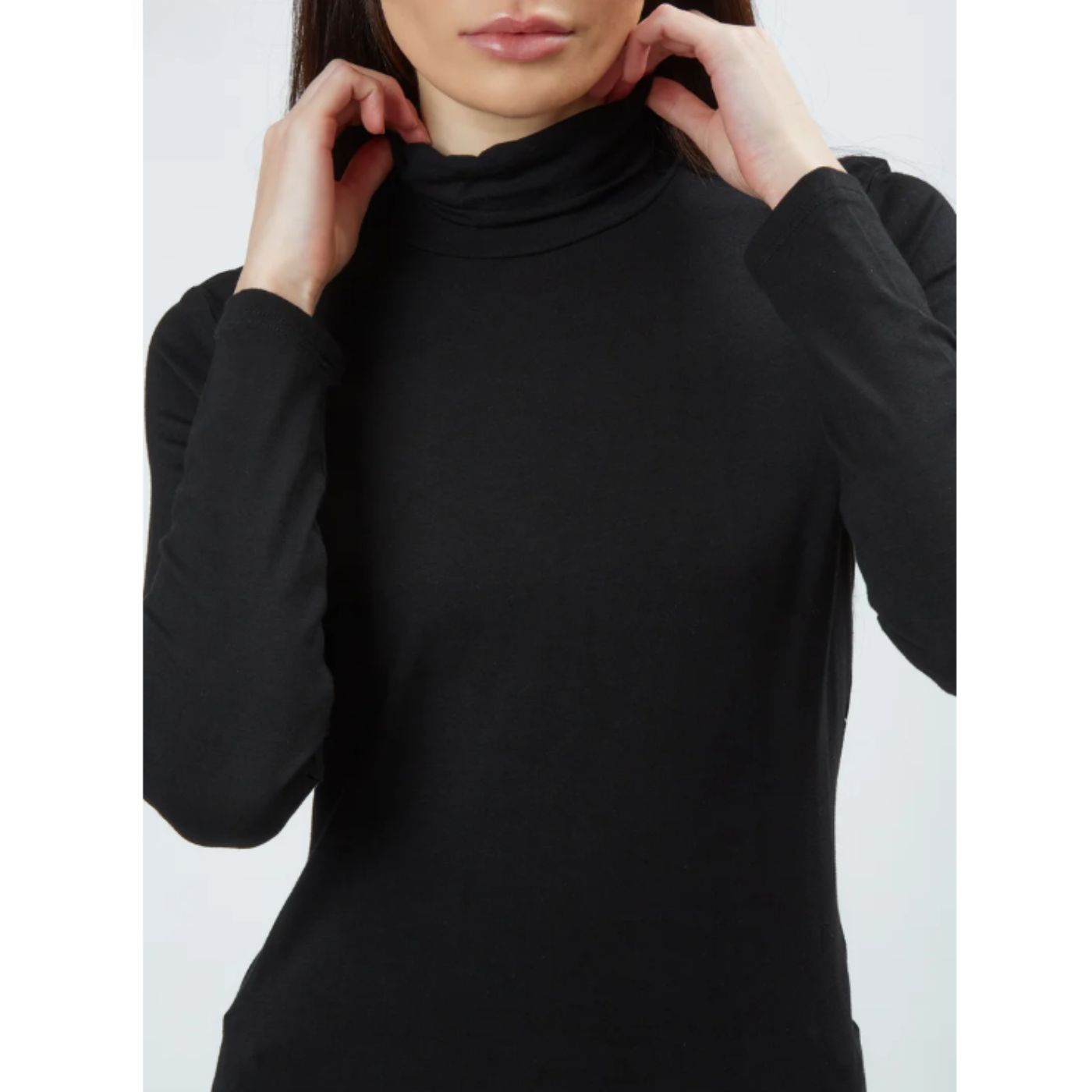 CAMISETA MUJER ELASTICADA FORRO POLAR CUELLO BEATLE 4219 - 2