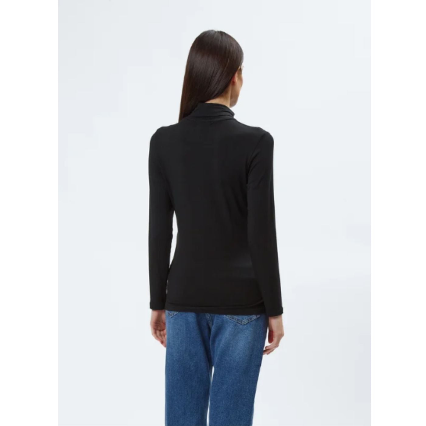 CAMISETA MUJER ELASTICADA FORRO POLAR CUELLO BEATLE 4219 - 3