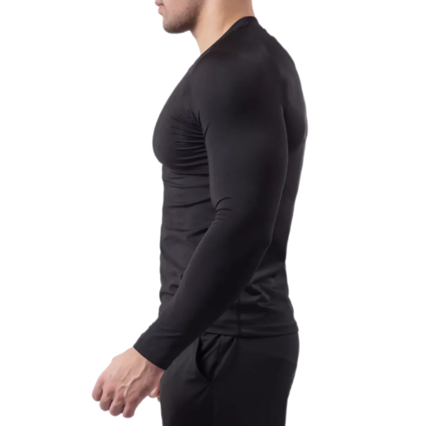 CAMISETA HOMBRE MANGA LARGA CUELLO POLO FIBRA BAMBU 2739 - 3