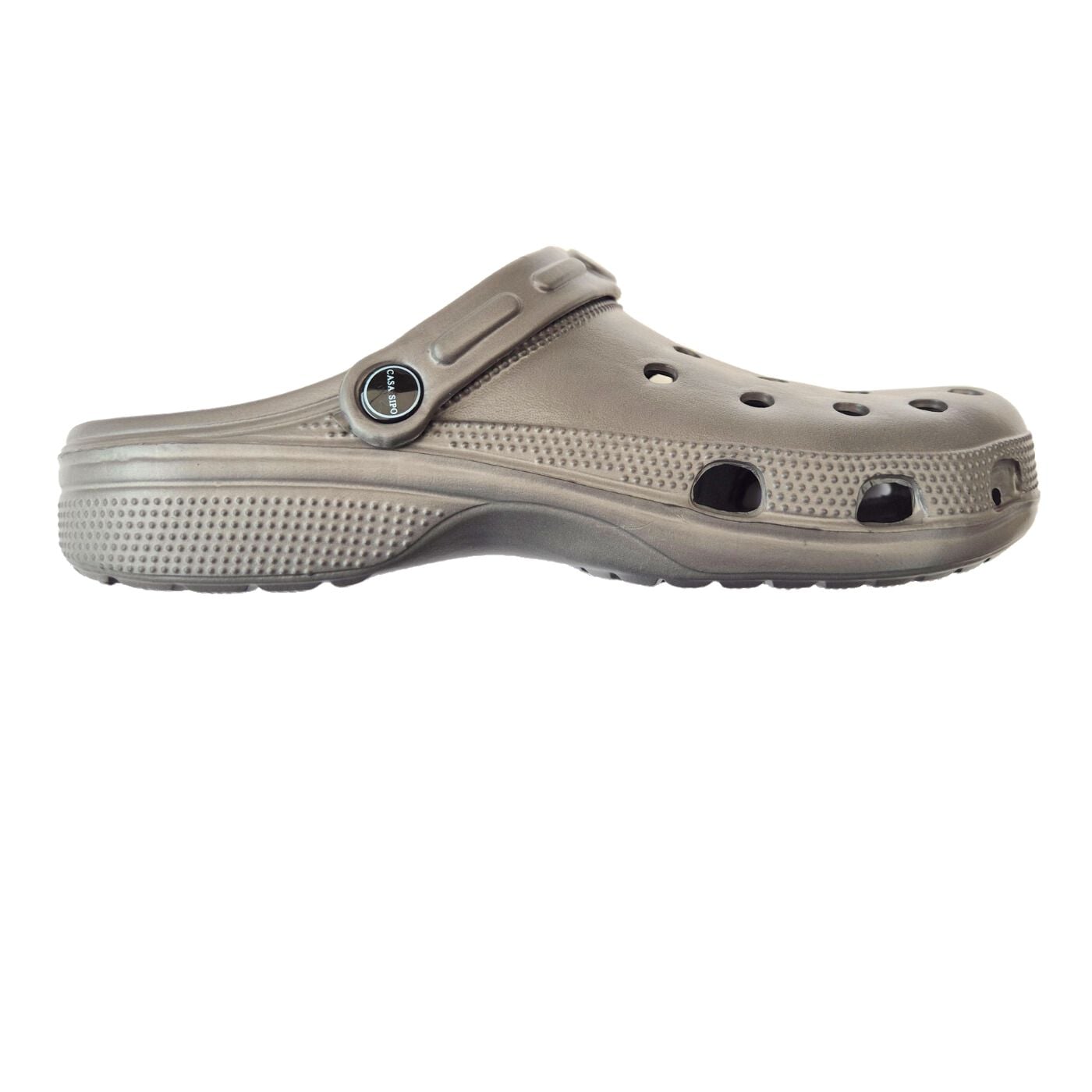 ZUECO CHALAS GOMA SANDALIAS ANTIDESLIZANTE HOMBRE COLORES 152 Gris 44