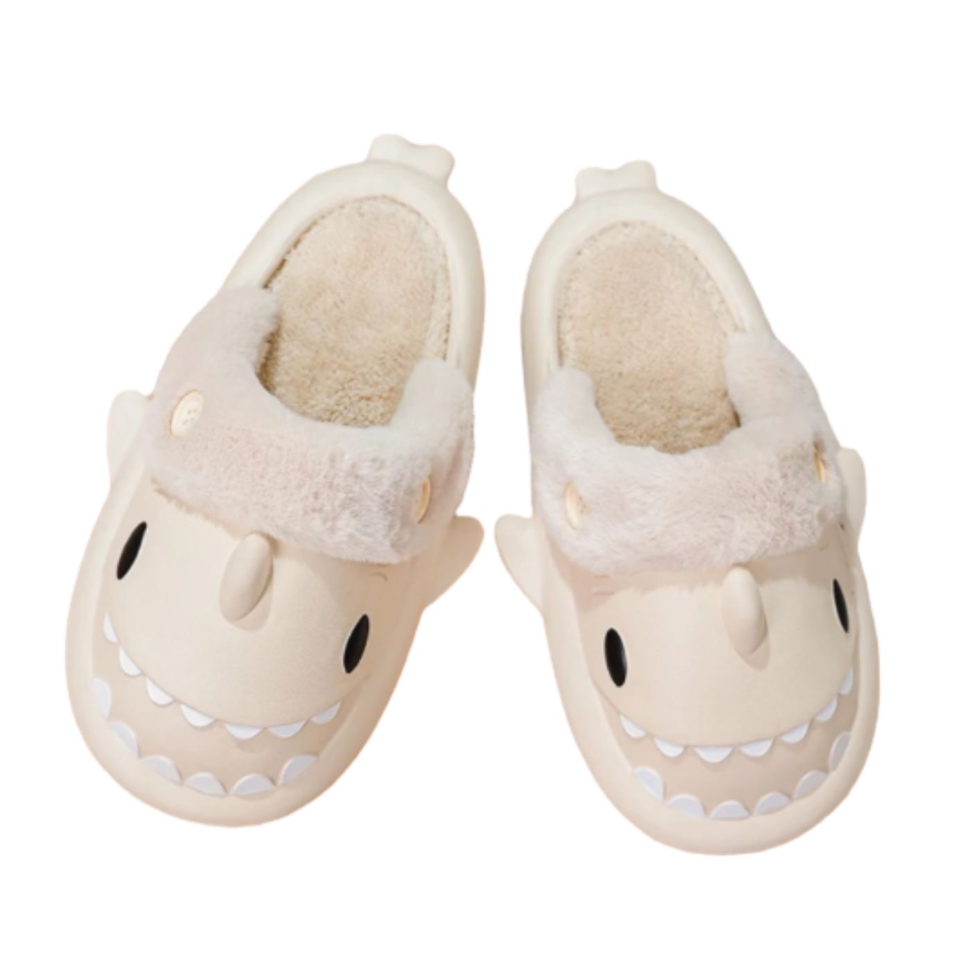 PANTUFLA ZAPATO DE DESCANSO DISEÑOS TIBURÓN FORRO PIEL TENDENCIA. 934 - 1