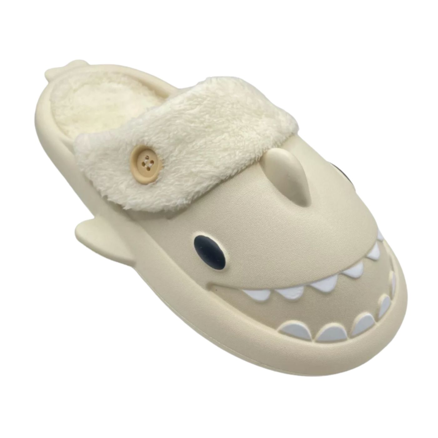 PANTUFLA ZAPATO DE DESCANSO DISEÑOS TIBURÓN FORRO PIEL TENDENCIA. 934 - 2