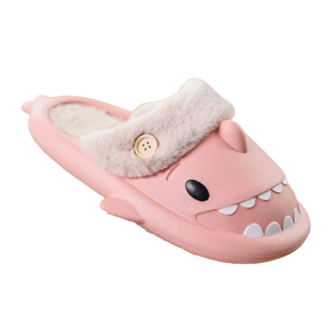 PANTUFLA ZAPATO DE DESCANSO DISEÑOS TIBURÓN FORRO PIEL TENDENCIA. 934 - 2