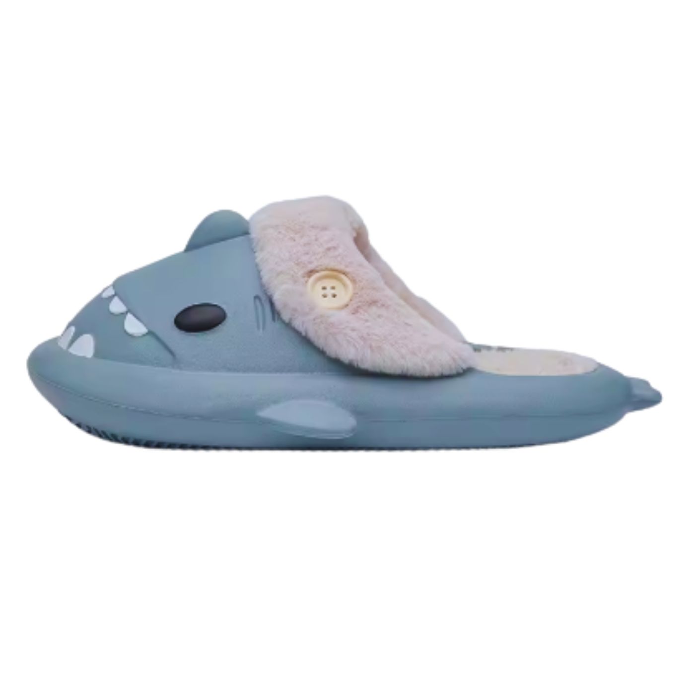 PANTUFLA ZAPATO DE DESCANSO DISEÑOS TIBURÓN FORRO PIEL TENDENCIA. 934 - 3